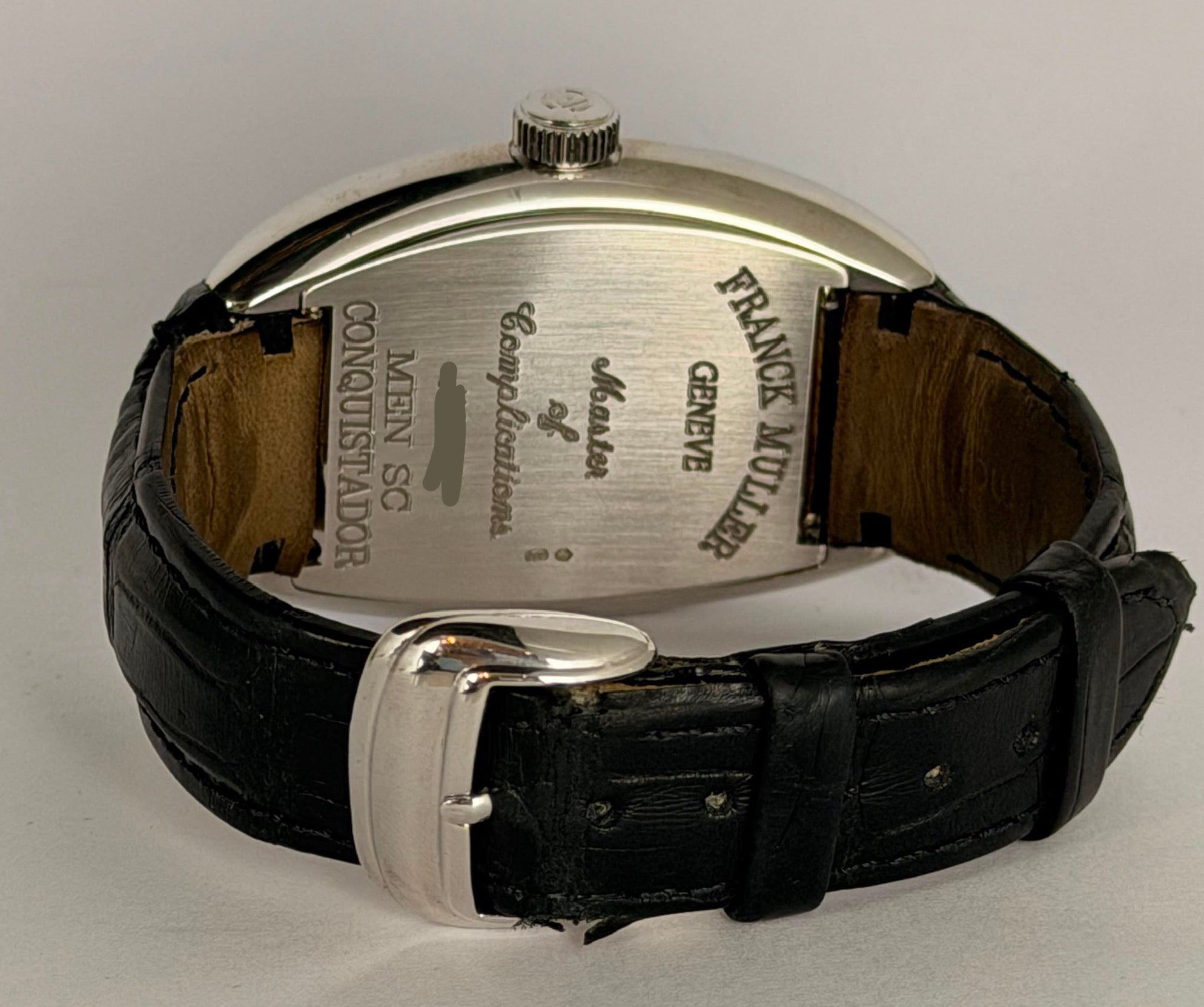 Franck Muller Conquistador 18K weissgold box und papieren