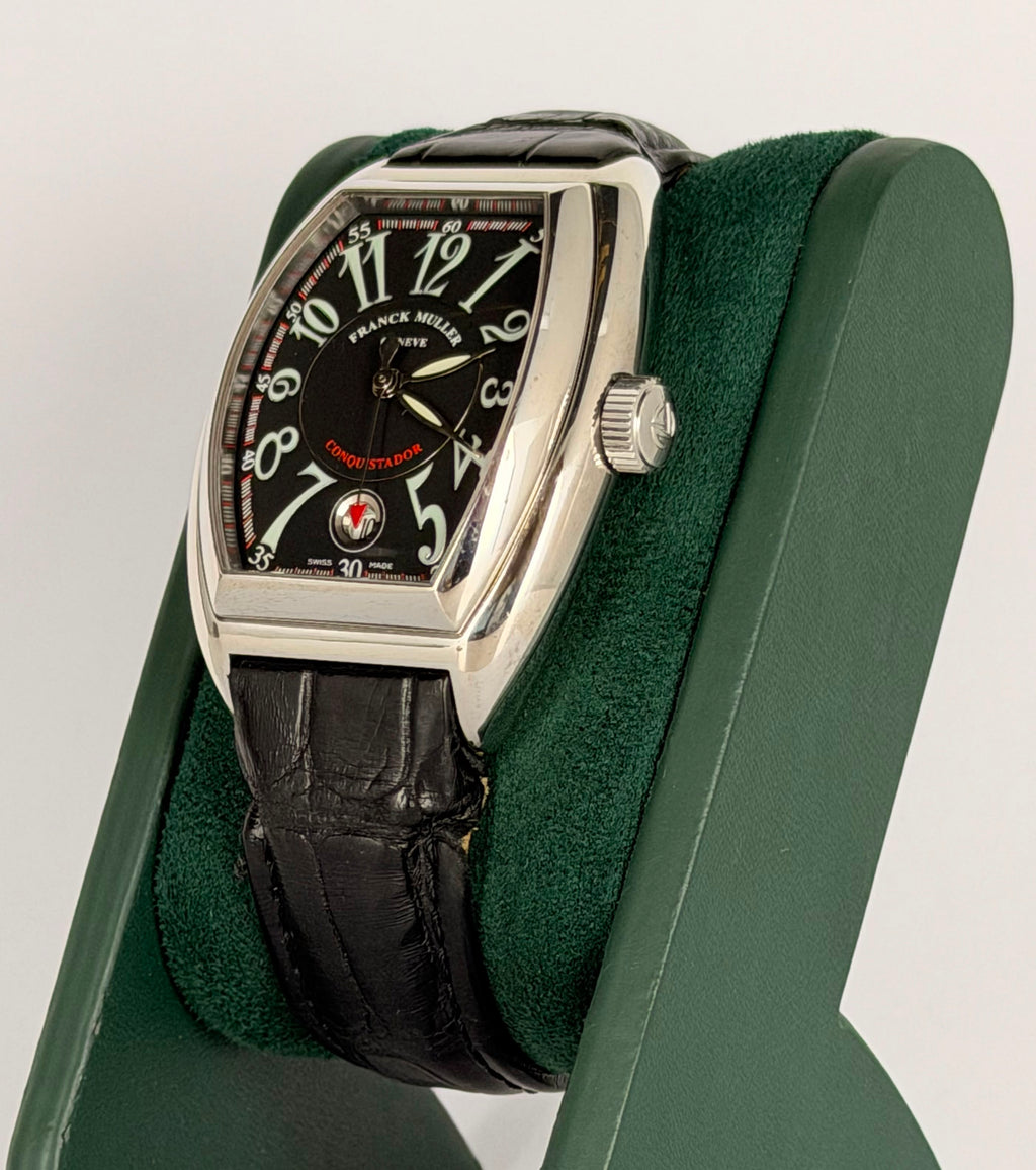 Franck Muller Conquistador 18K weissgold box und papieren