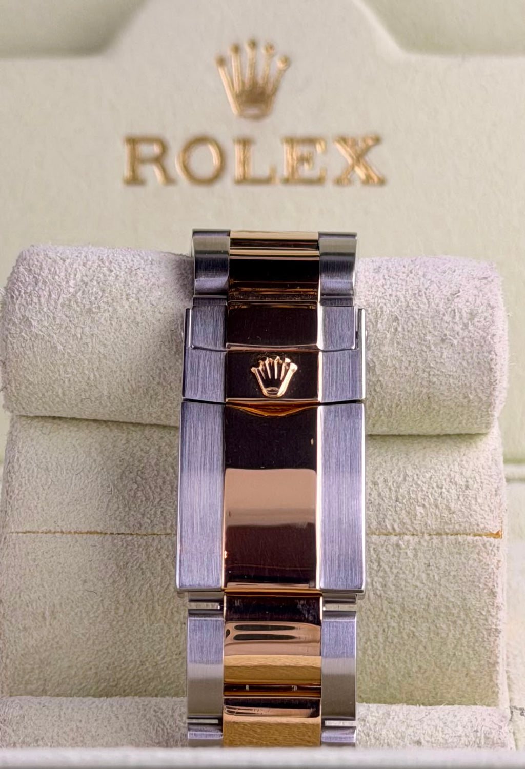 Rolex Daytona Stahl Gold 18K Full Set TOP Zustand Racing panda Dial
