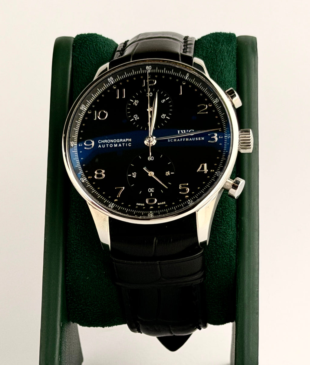 IWC Portuguese Chronograph Box Und Papieren