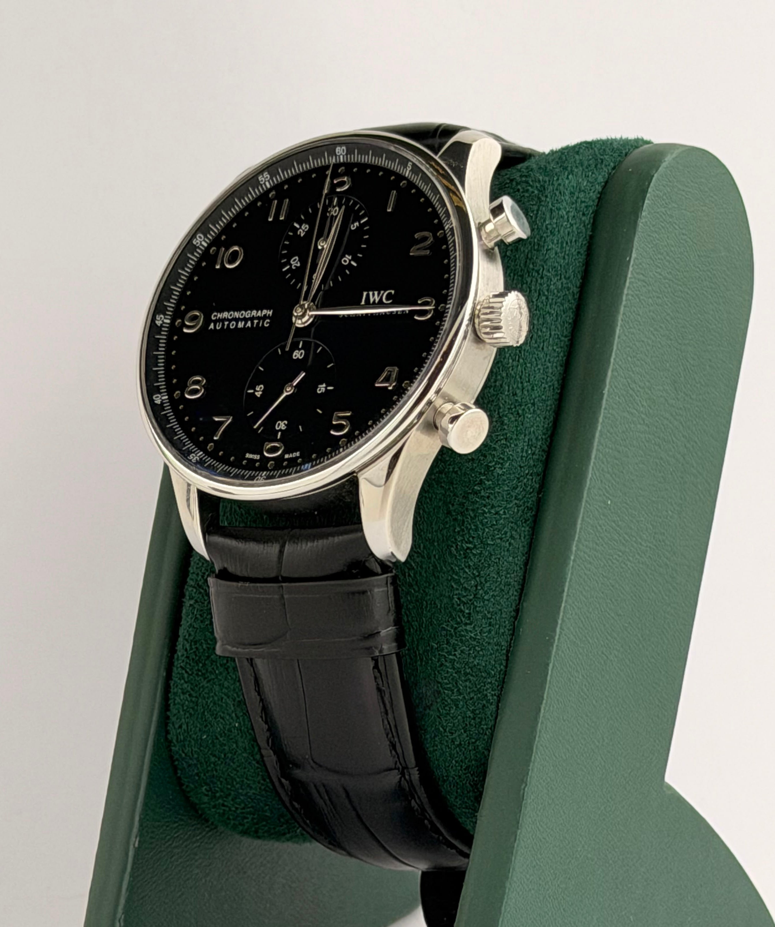 IWC Portuguese Chronograph Box Und Papieren