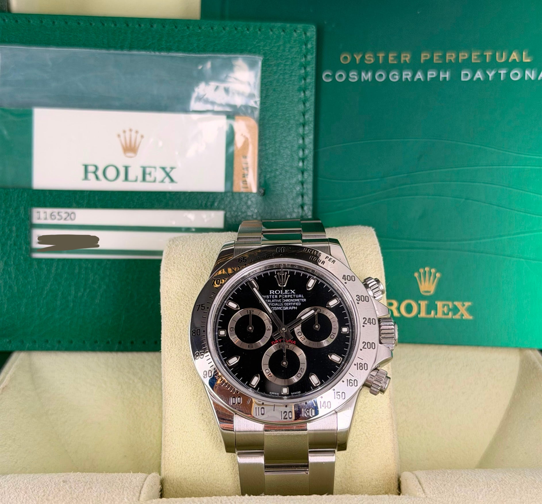 Rolex Daytona Chromalight 2013 Full set