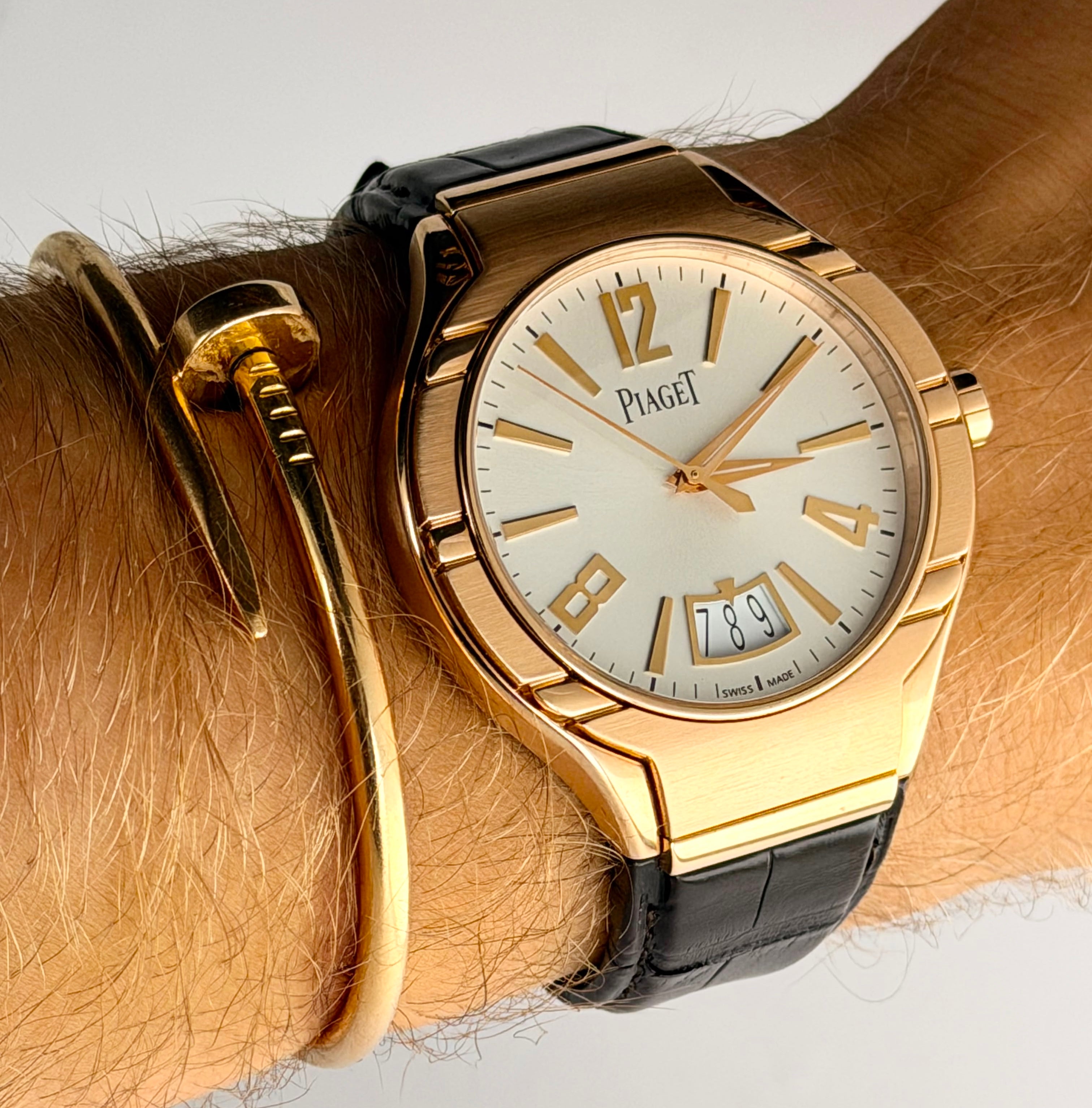 Piaget Polo 43 mm, Roségold, Full Set, neuwertiger Zustand