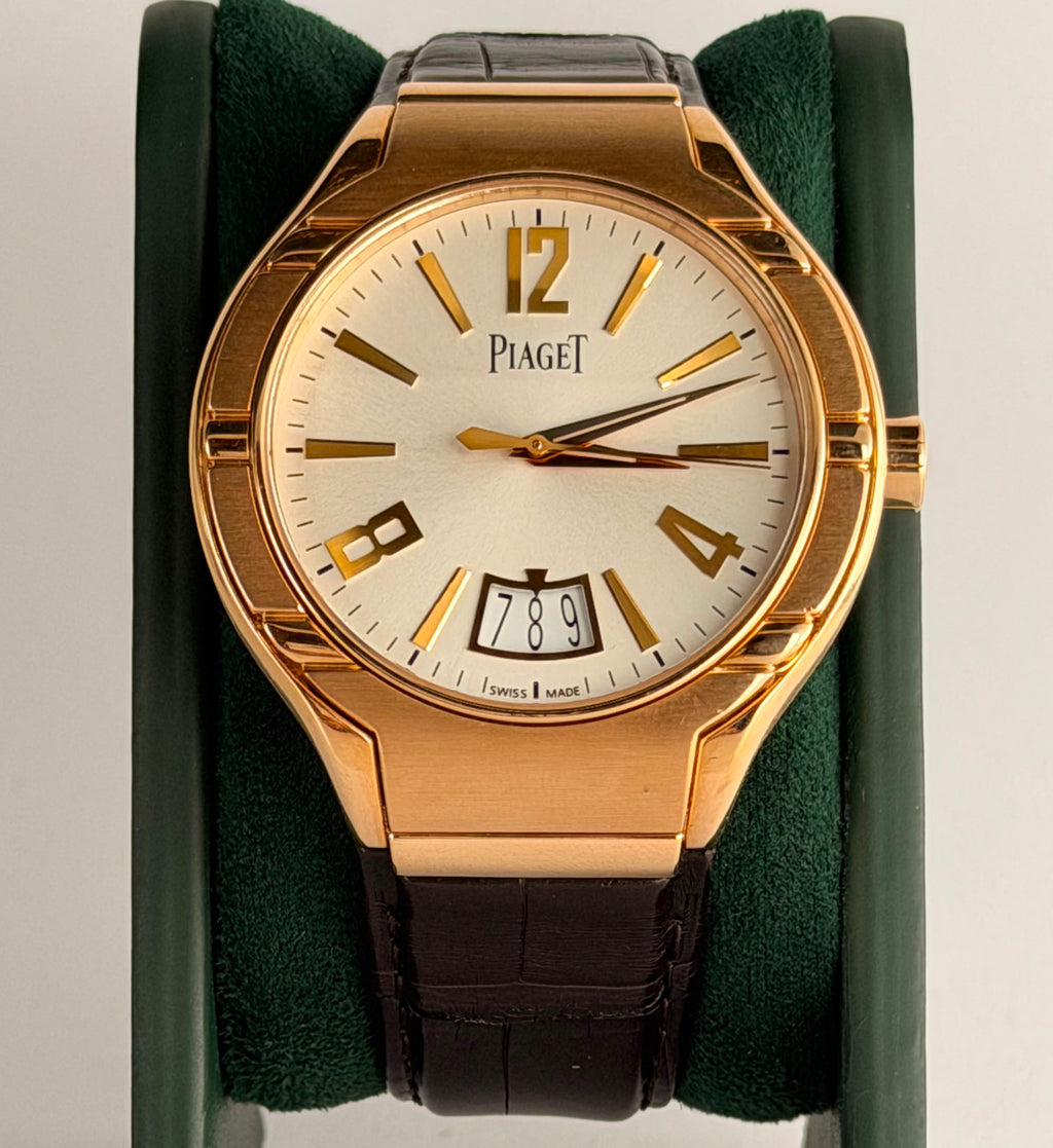 Piaget Polo 43 mm, Roségold, Full Set, neuwertiger Zustand