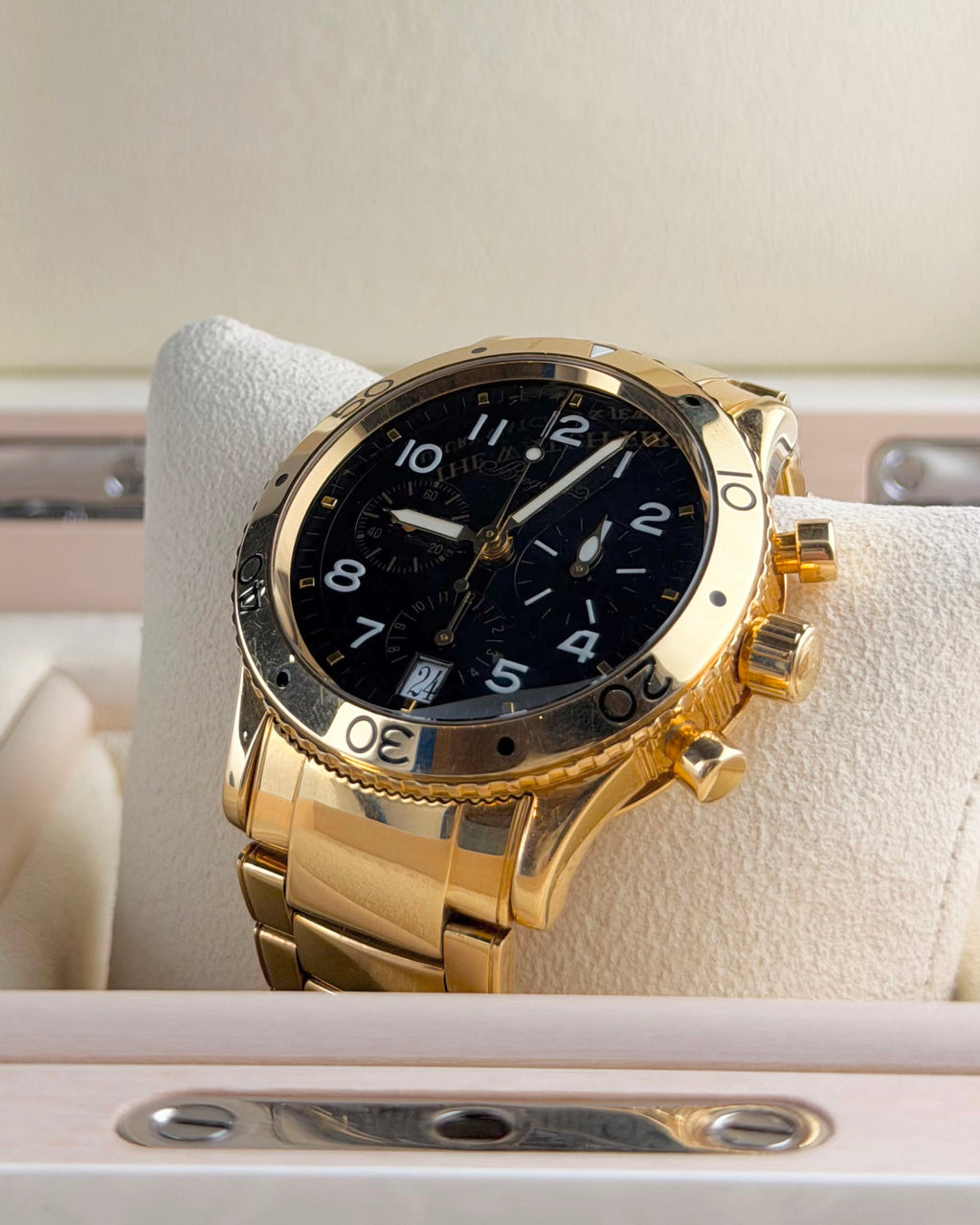 Breguet Type XX - XXI - XXII Transatlantique, 18 Karat Roségold, 185 Gramm Nettogewicht, ohne Uhrwerk