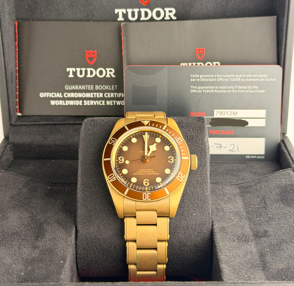 Tudor Black Bay Fifty-Eight 2021 Bronze Full Set, neuwertig