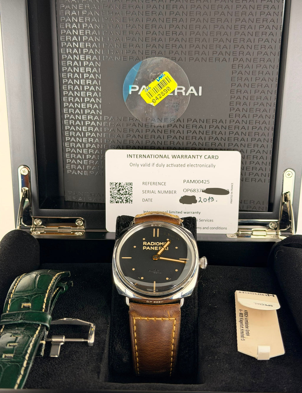 Panerai Radiomir 3 Days 47 mm Full Set 2019, neuwertiger Zustand