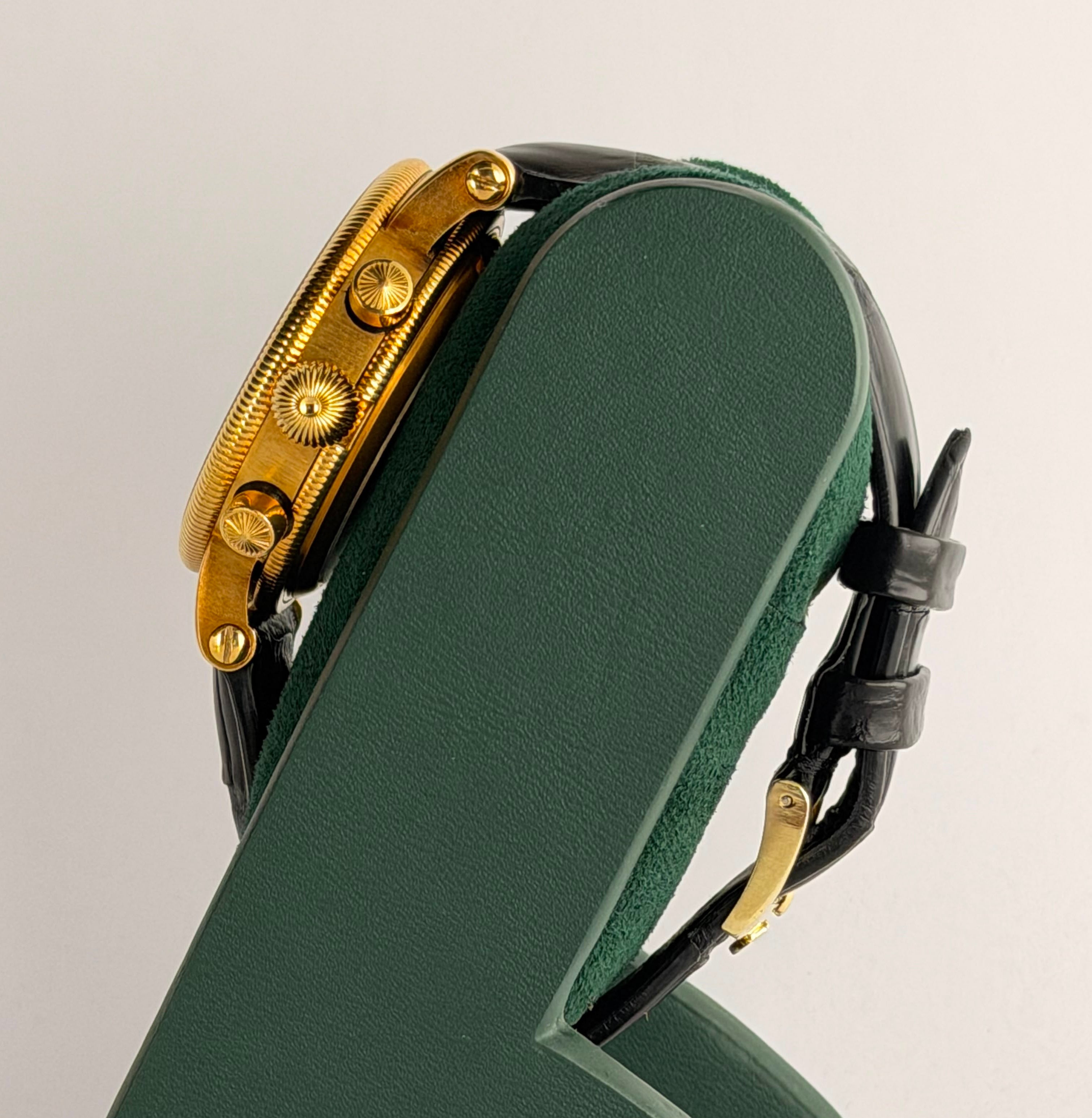 Chronoswiss Kairos Chronograph aus 18 Karat Gold, Full Set, neuwertiger Zustand, Sammlerstück
