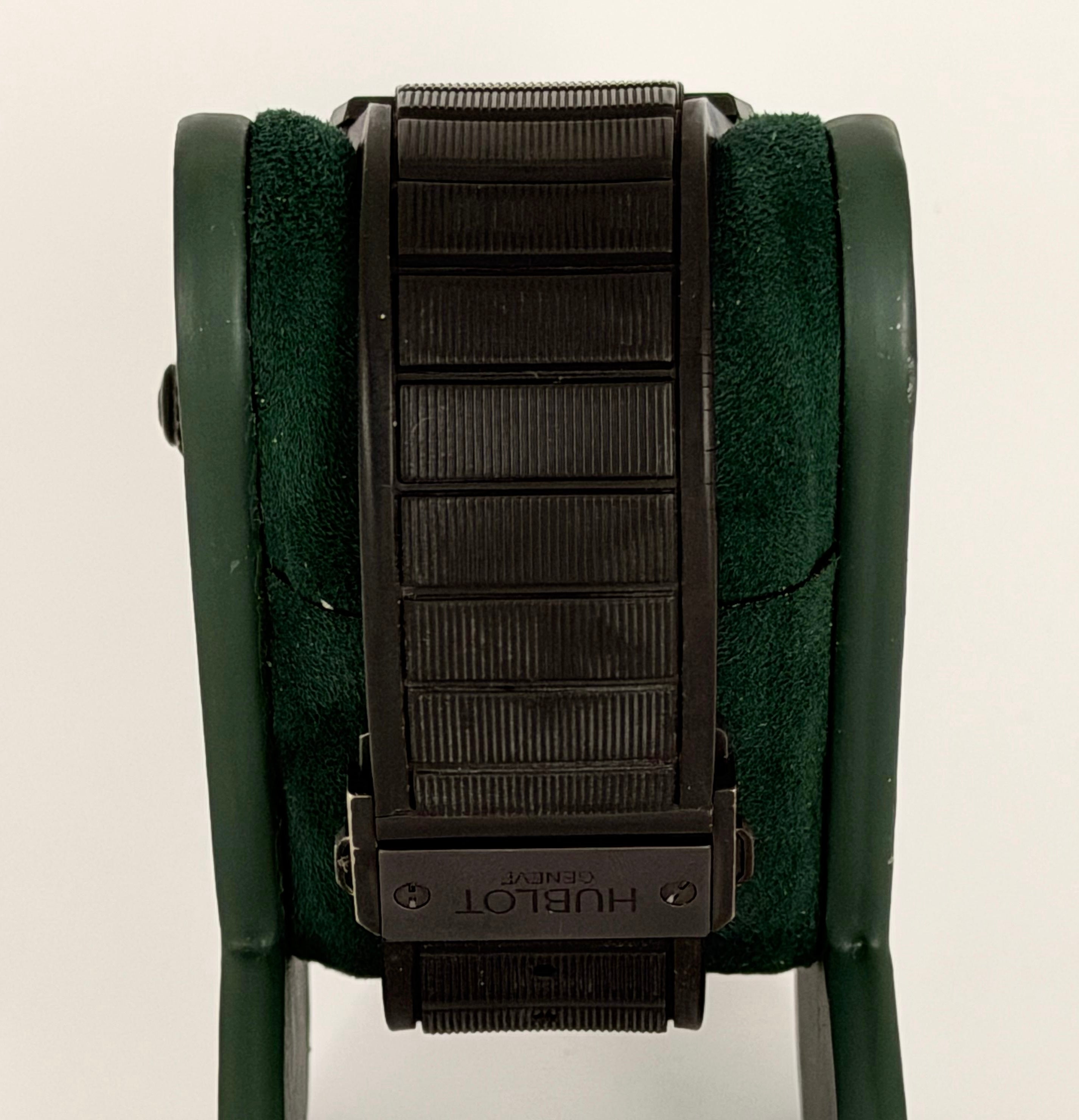 Hublot King Power Unico Black, mit Box und Papieren