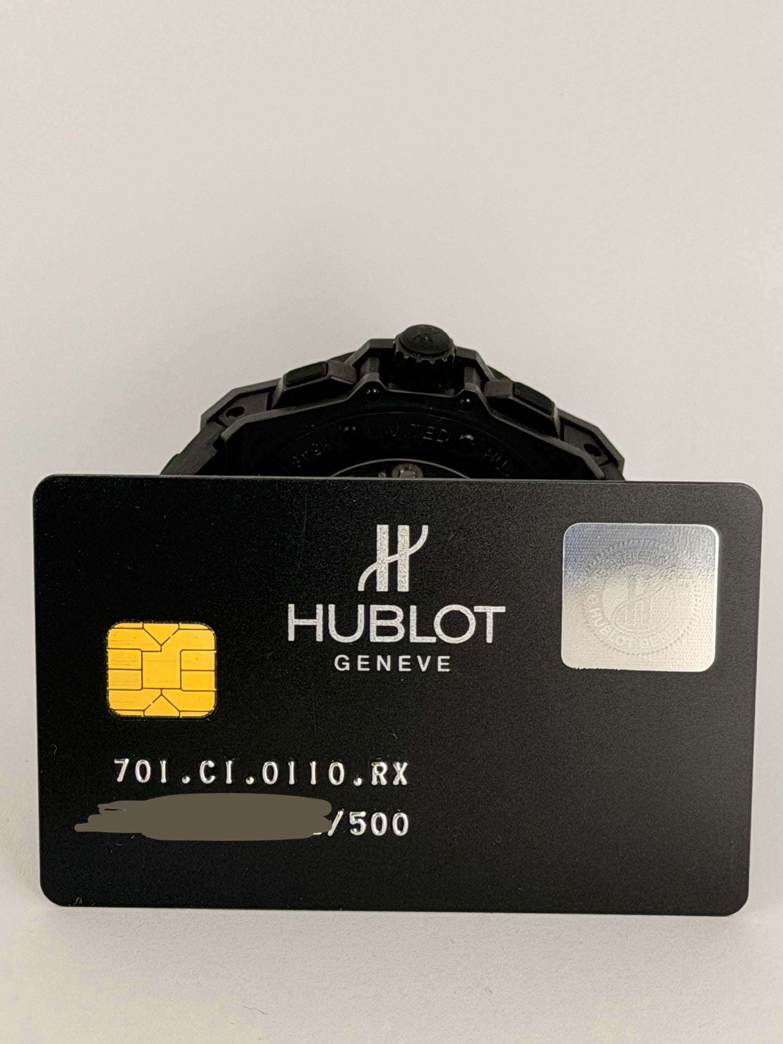 Hublot King Power Unico Black, mit Box und Papieren