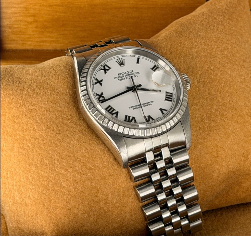Rolex Datejust 36 Mit Box und Papieren, neuwertig