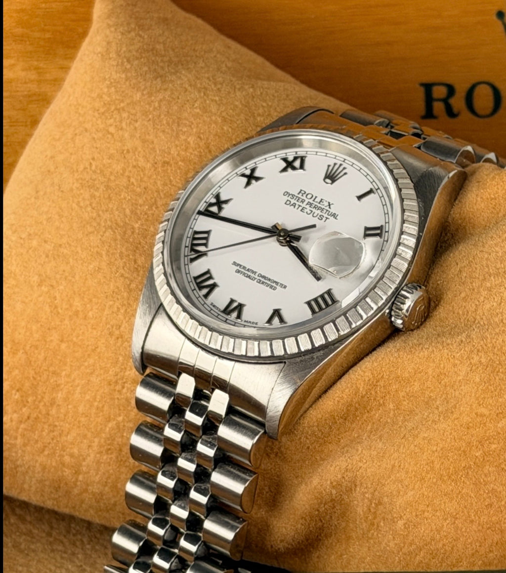 Rolex Datejust 36 Mit Box und Papieren, neuwertig
