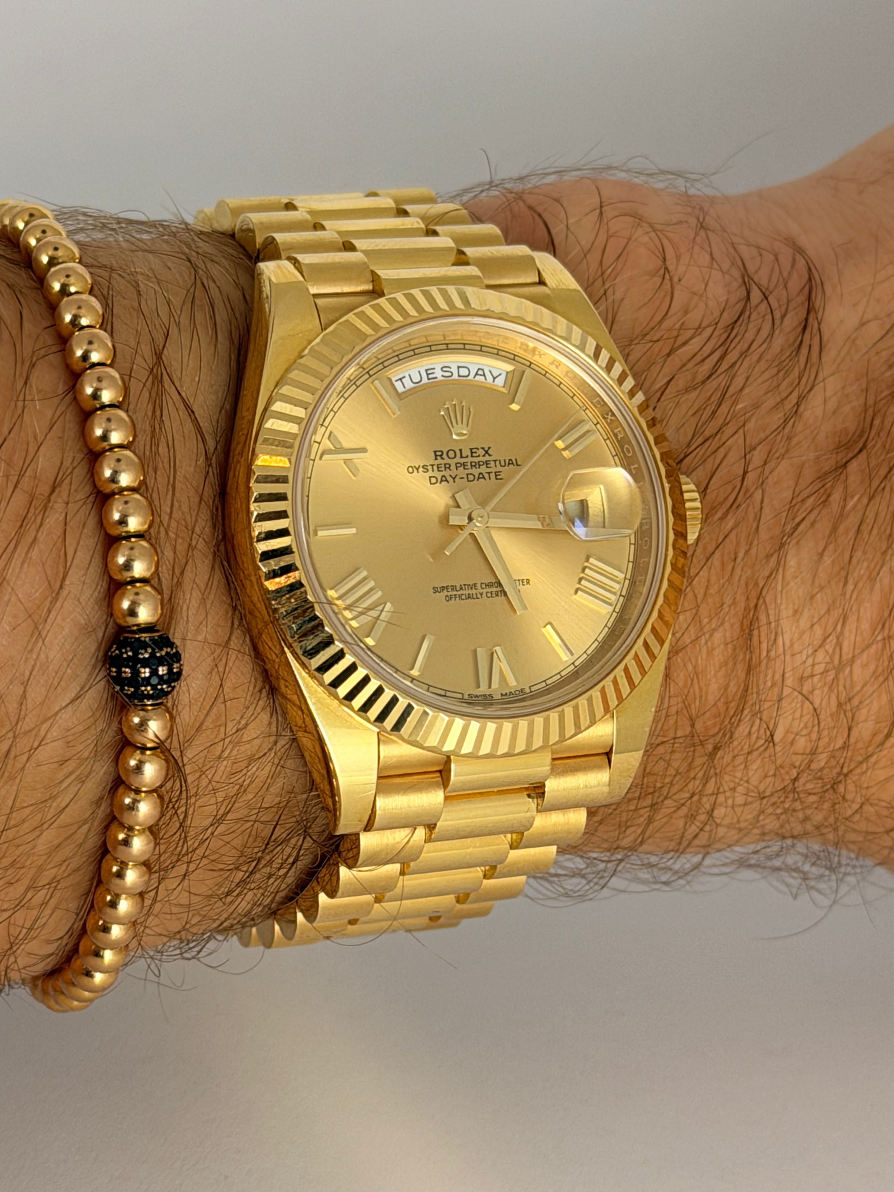 Rolex Day-Date 40 2015 wie neu Full Set
