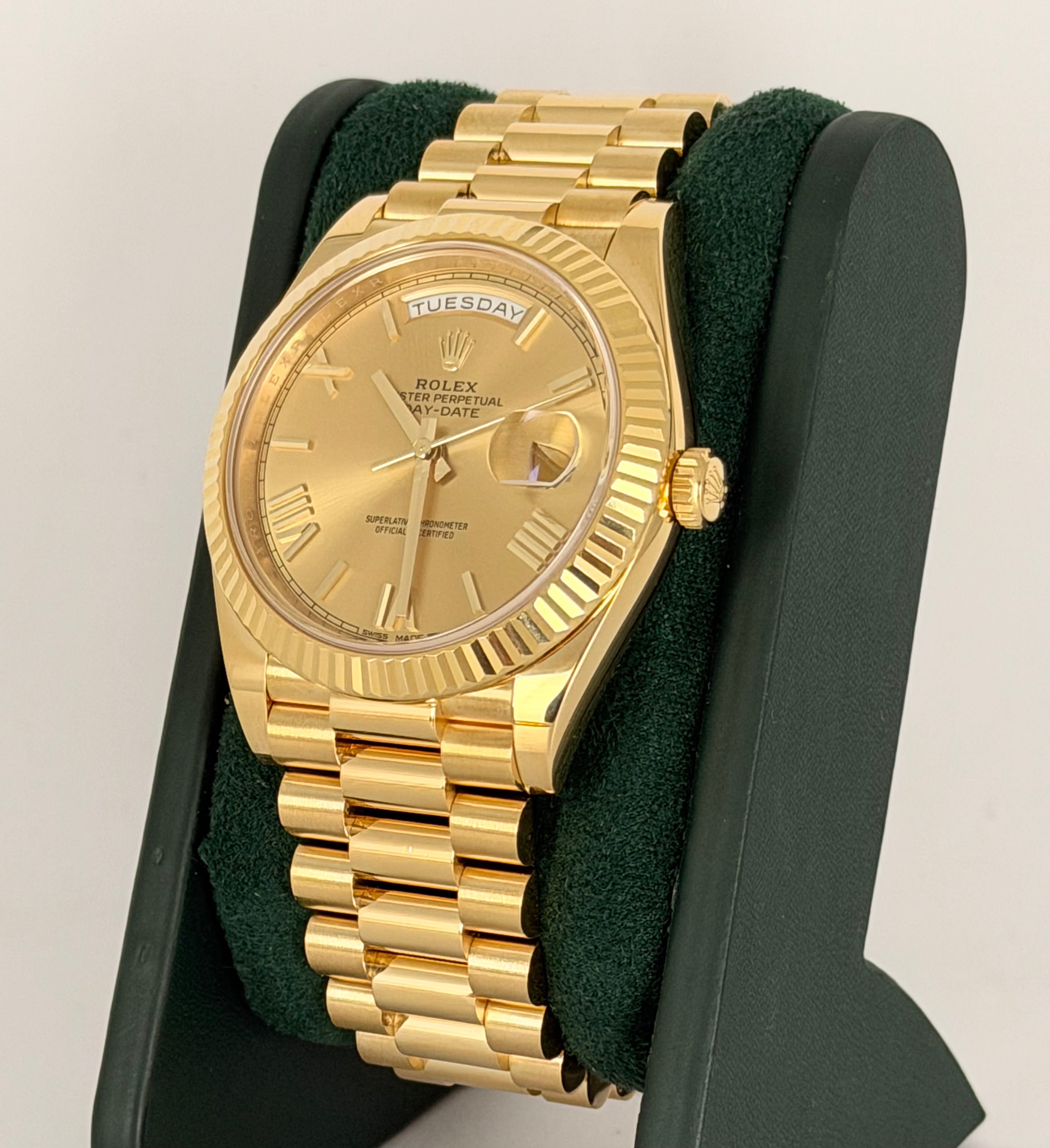 Rolex Day-Date 40 2015 wie neu Full Set