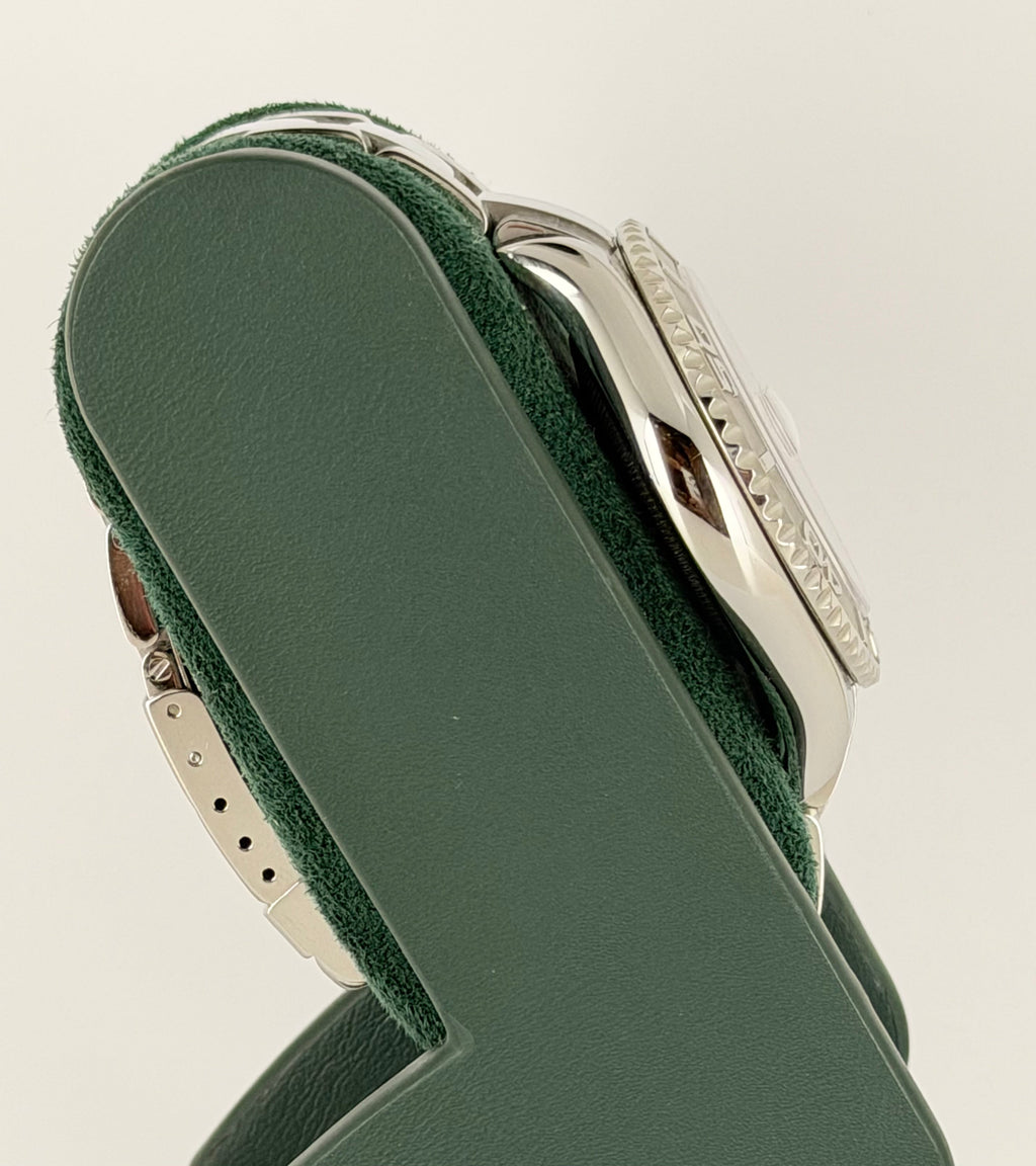 Rolex Yacht-Master 40 Platinlünette Full Set, neuwertiger Zustand