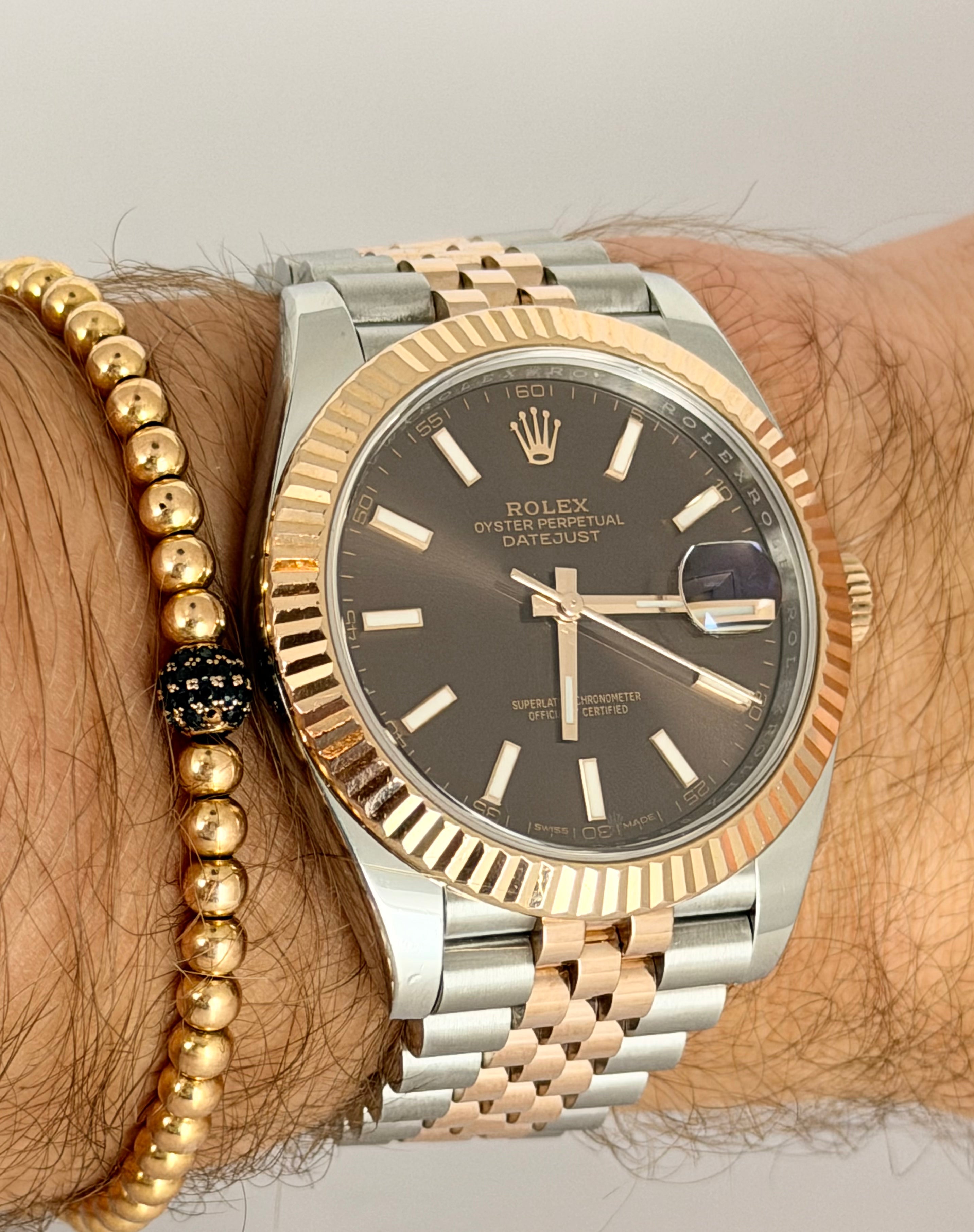 Rolex Yacht-Master 40 Platinlünette Full Set, neuwertiger Zustand