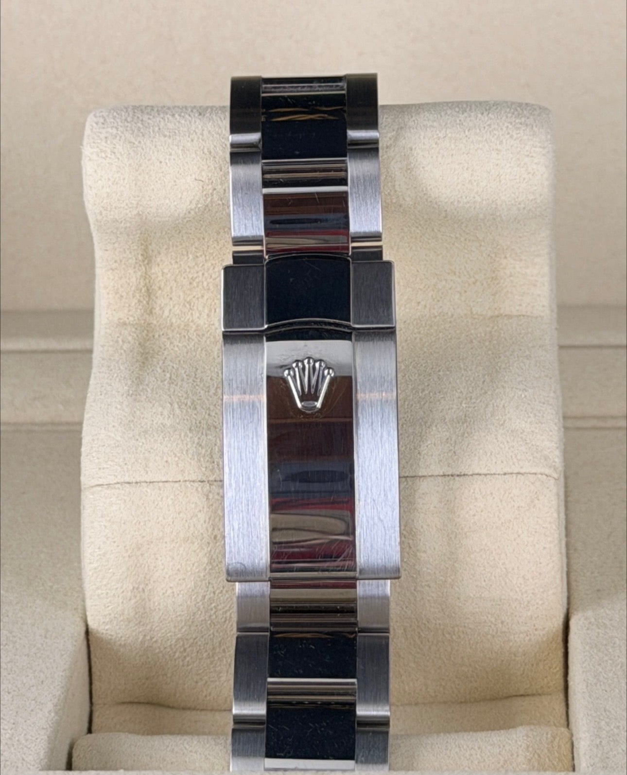 Rolex Datejust Automatik, grünes Zifferblatt, 18 Karat, Herrenuhr, Full Set, neuwertig