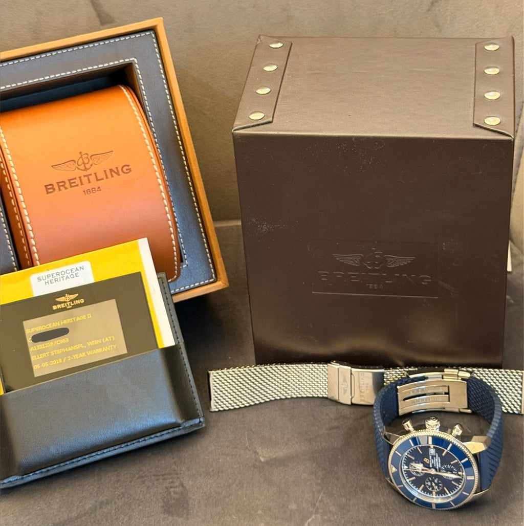 Breitling Superocean Heritage II A1331216 2018 Full Set, neuwertig