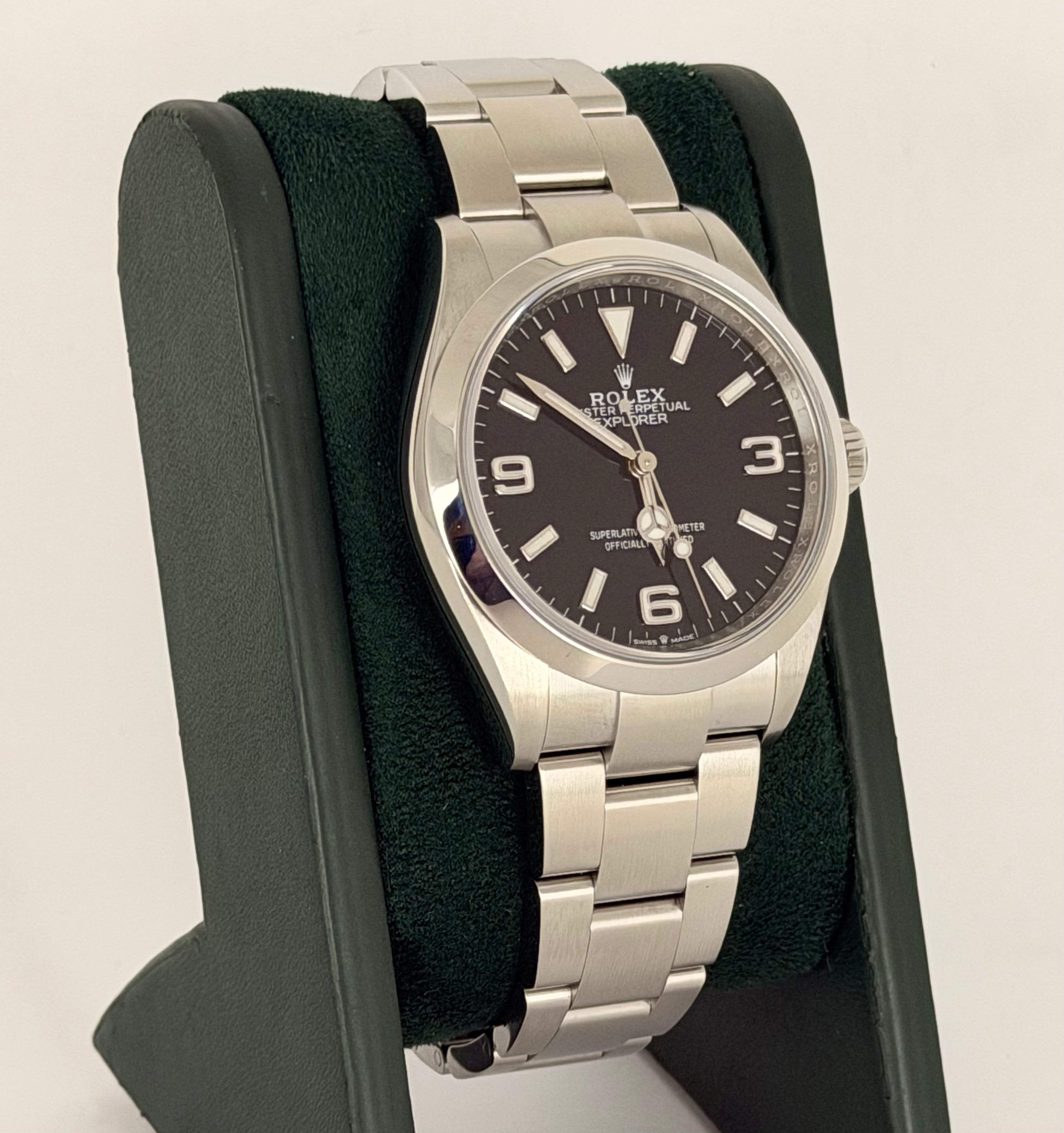 Rolex Explorer, Komplettset, neuwertiger Zustand