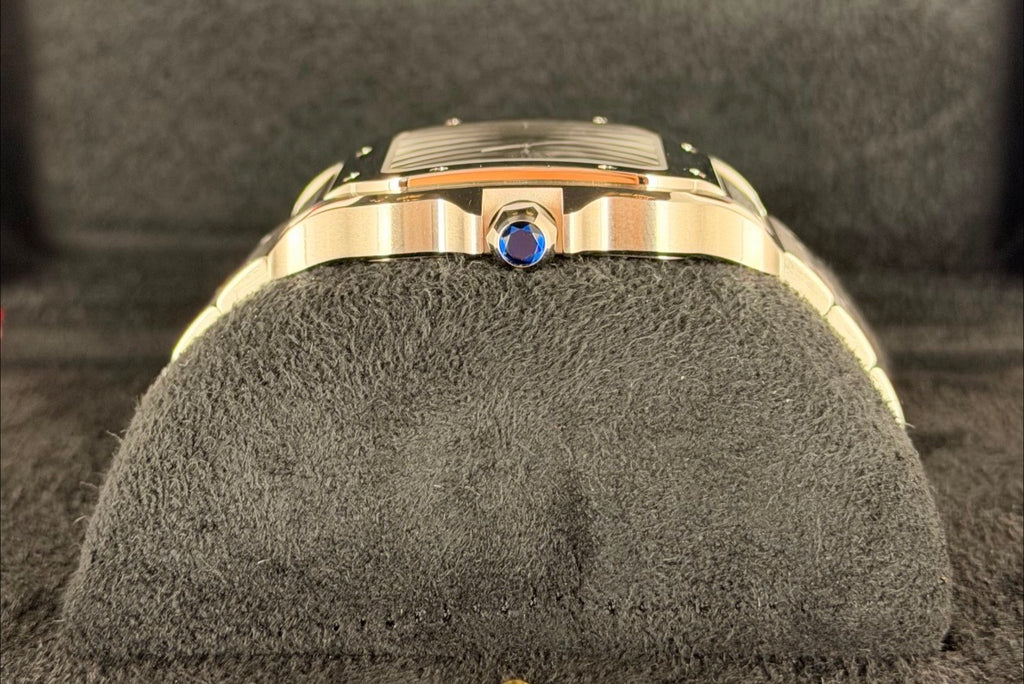 Cartier Santos De Cartier Blue Dial 2026 Fresh New Full Set