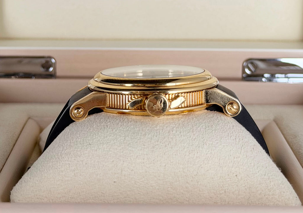Breguet Marine Big Date 18K Gold Box and Papers Like New