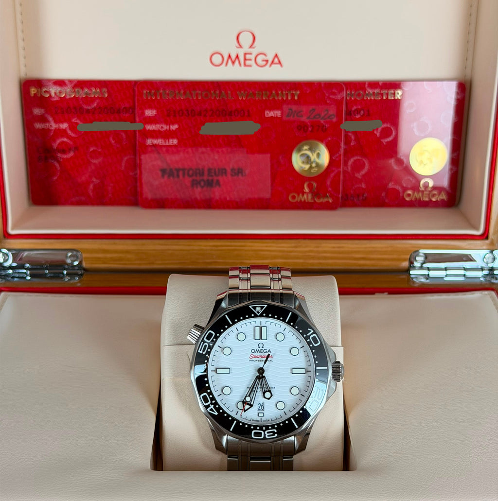 Omega Seamaster Diver 300 M Panda Full Set Mint