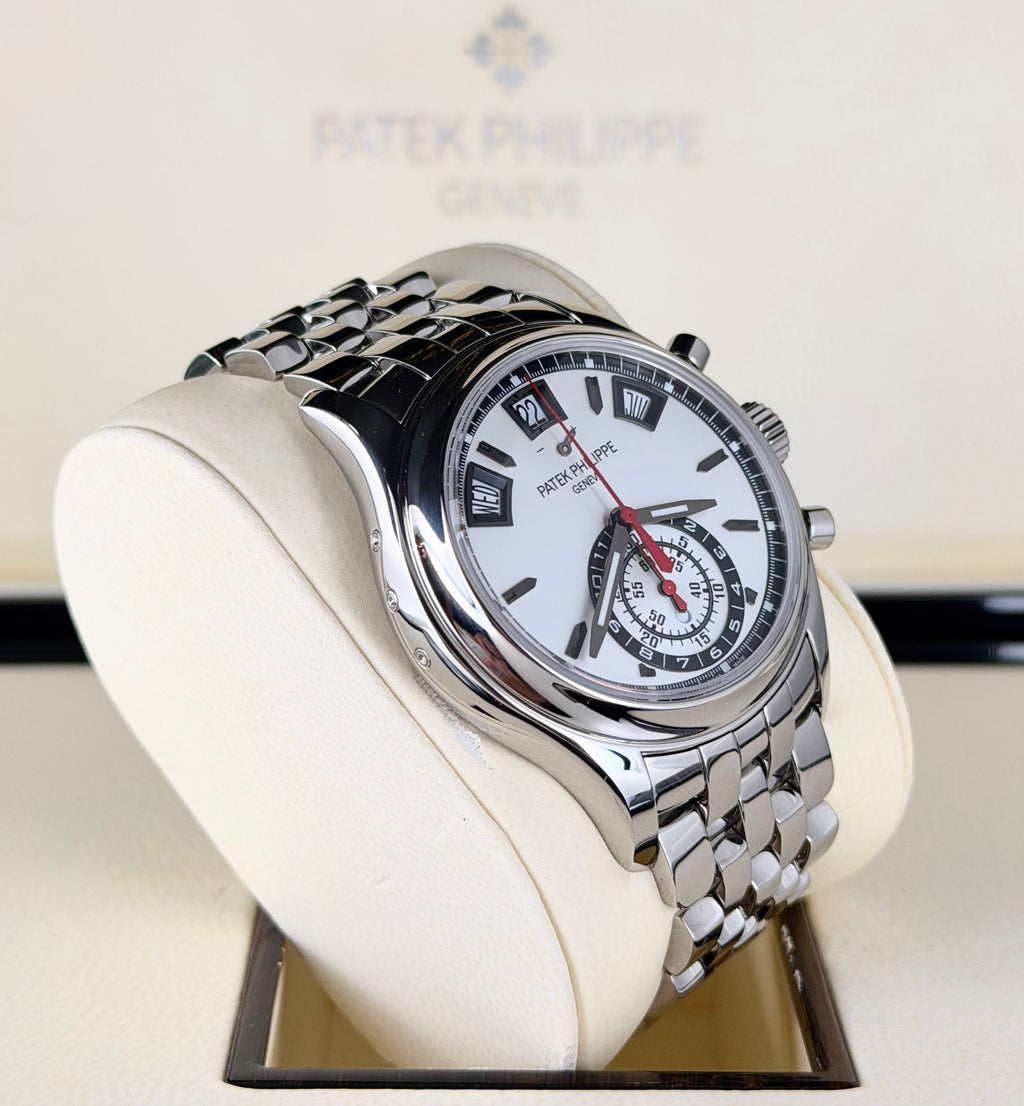 Patek Philippe Annual Calendar Chronograph Full Set Mint 2015 Best Price Worldwide