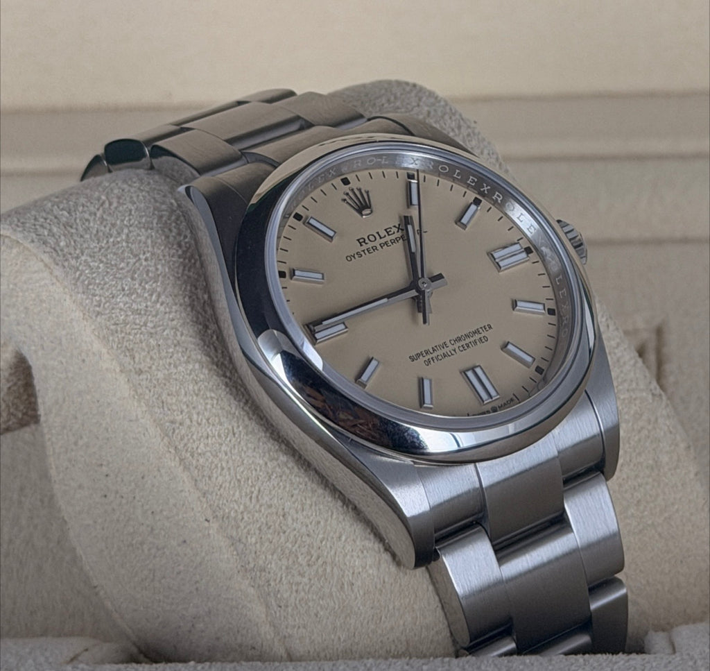 Rolex Oyster Perpetual 36 Beige Zifferblatt 2026 Neu