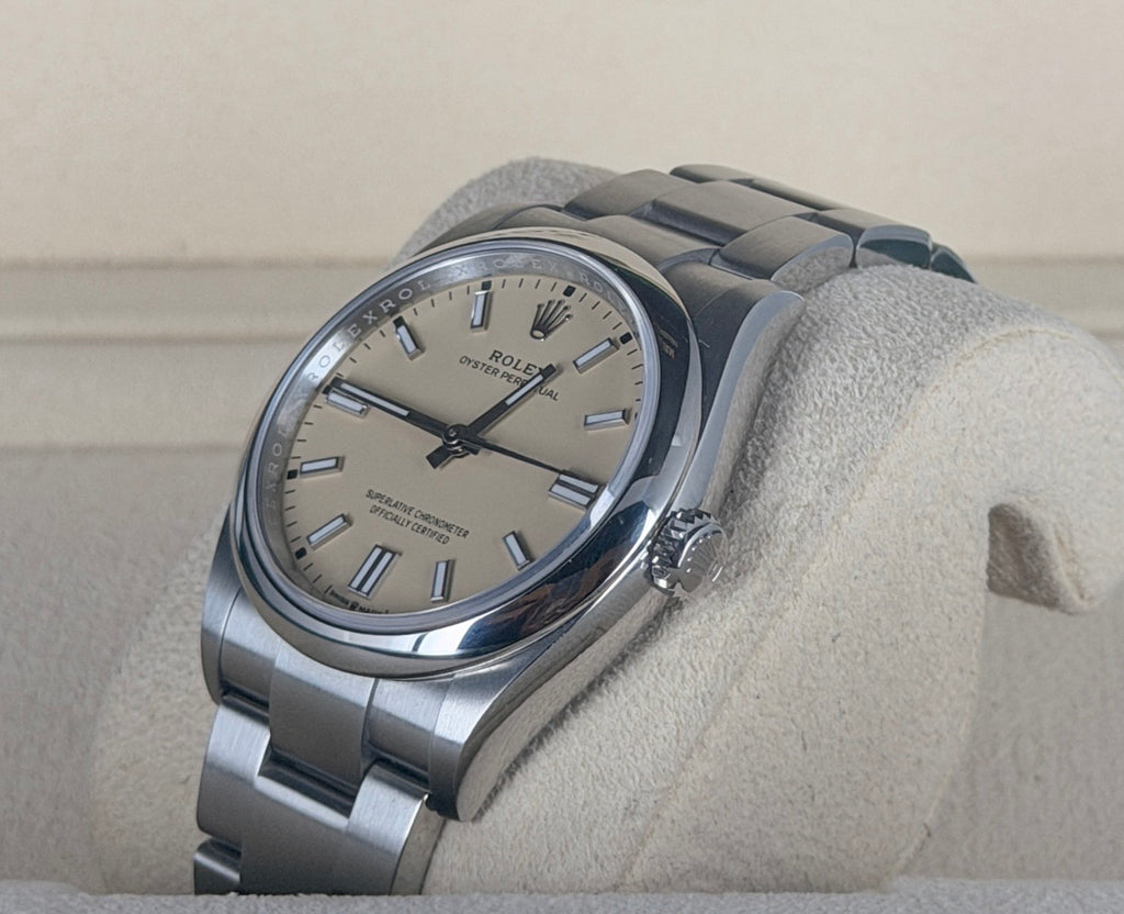 Rolex Oyster Perpetual 36 Beige Zifferblatt 2026 Neu