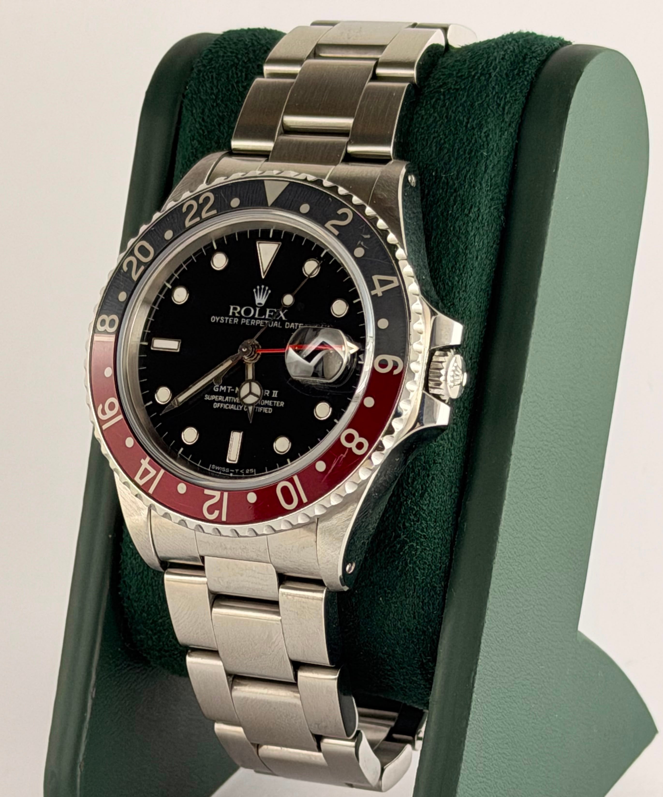 Rolex GMT-Master II Fat Lady Sehr schöne Patina Komplett original Wie neu