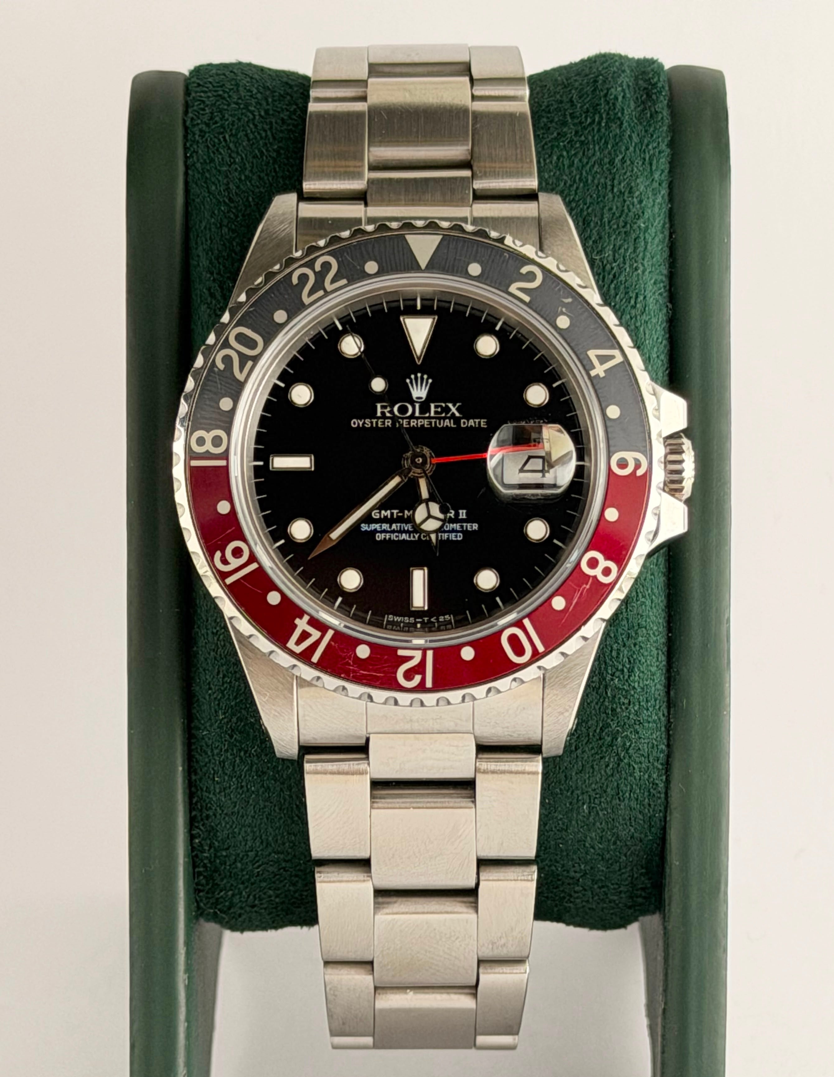 Rolex GMT-Master II Fat Lady Sehr schöne Patina Komplett original Wie neu