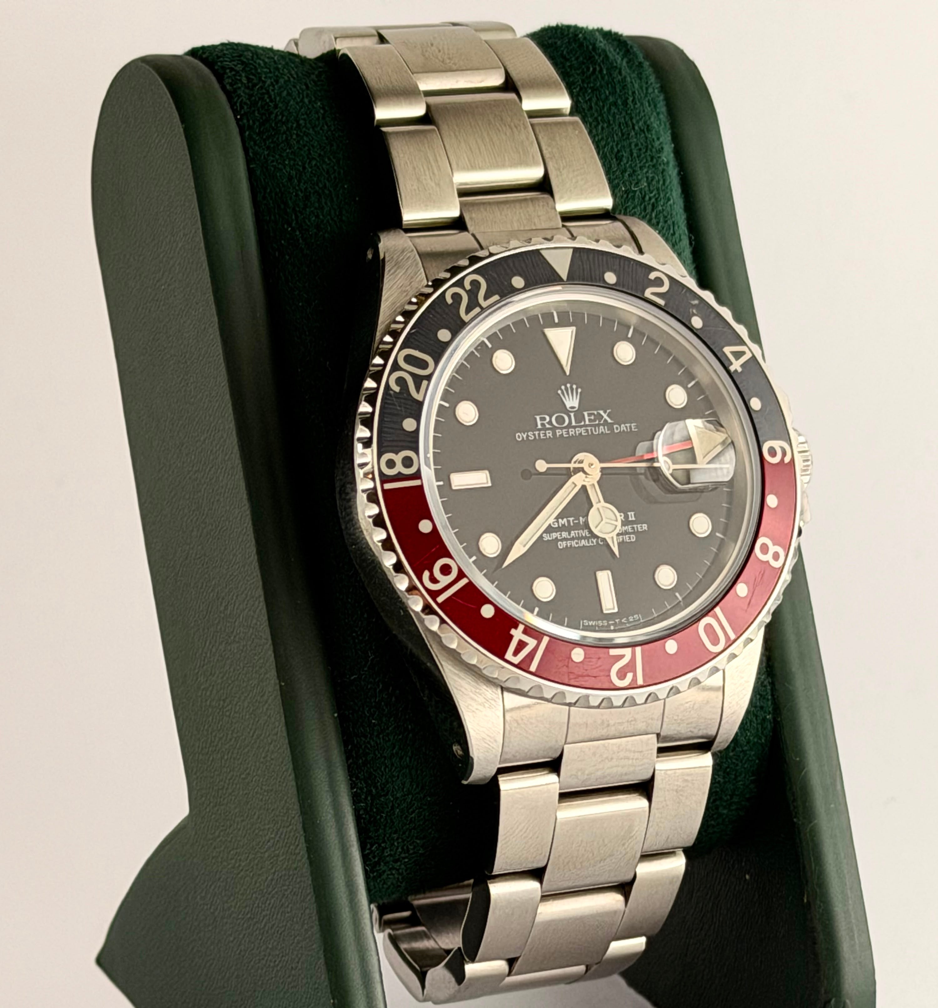 Rolex GMT-Master II Fat Lady Sehr schöne Patina Komplett original Wie neu