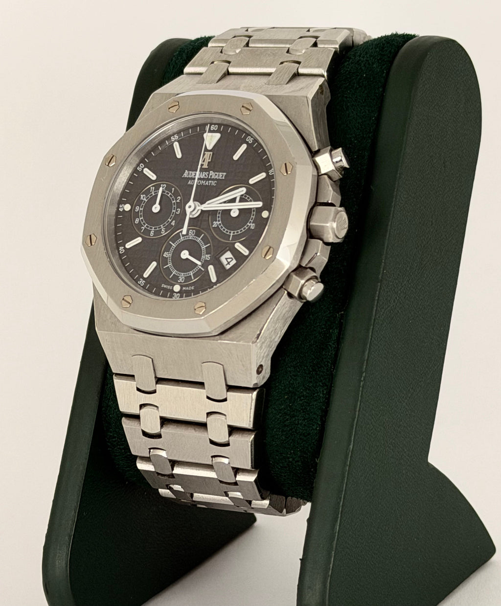 Audemars Piguet Royal Oak Chronograph mit Archivpapieren, sehr schöner Zustand, unpoliert