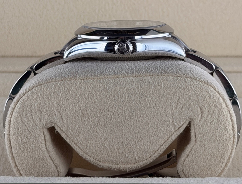 Rolex Oyster Perpetual, Box & Papers, nach frischem Service