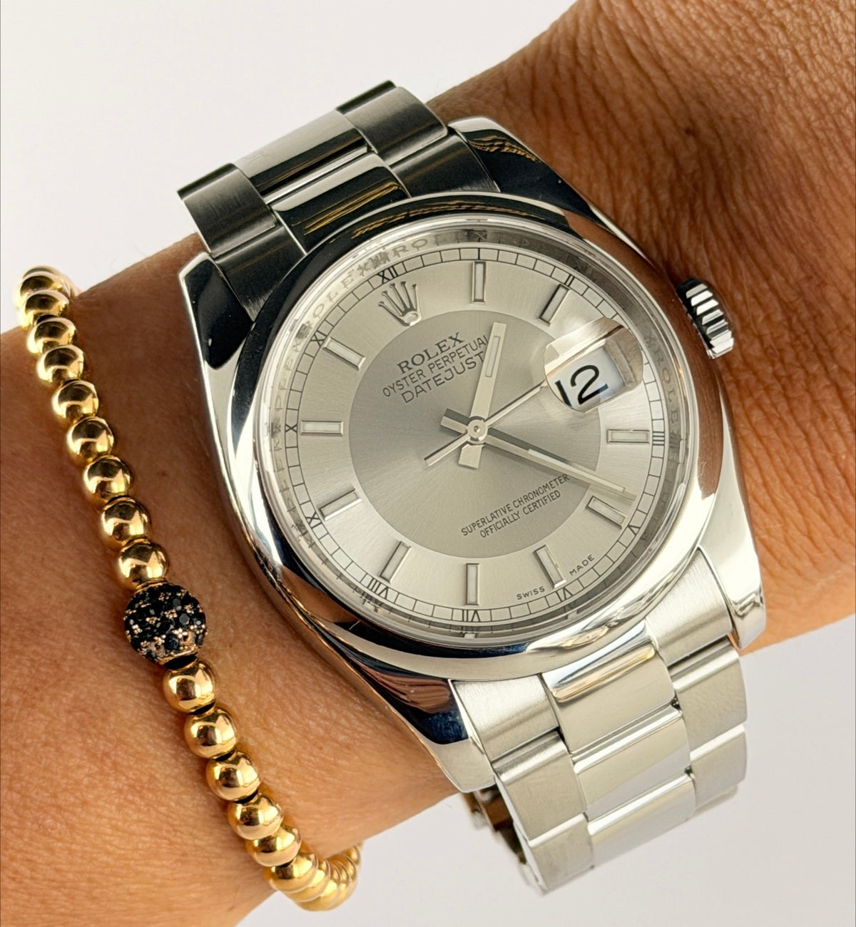 Rolex Datejust 36, nur Uhr, nach Service, wie neu