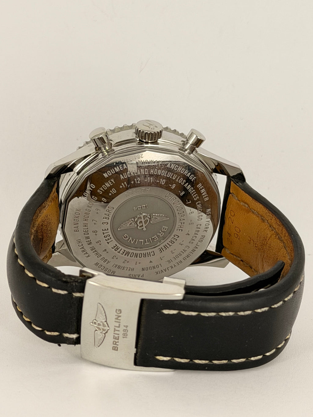 Breitling Navitimer World Full Set nach Service, wie neu