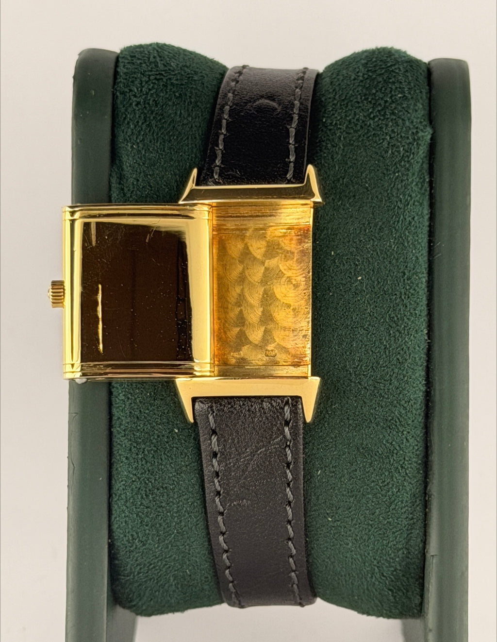 Jaeger-LeCoultre Reverso, 18 Karat Gold, 19 × 32 mm, nach Service, wie neu