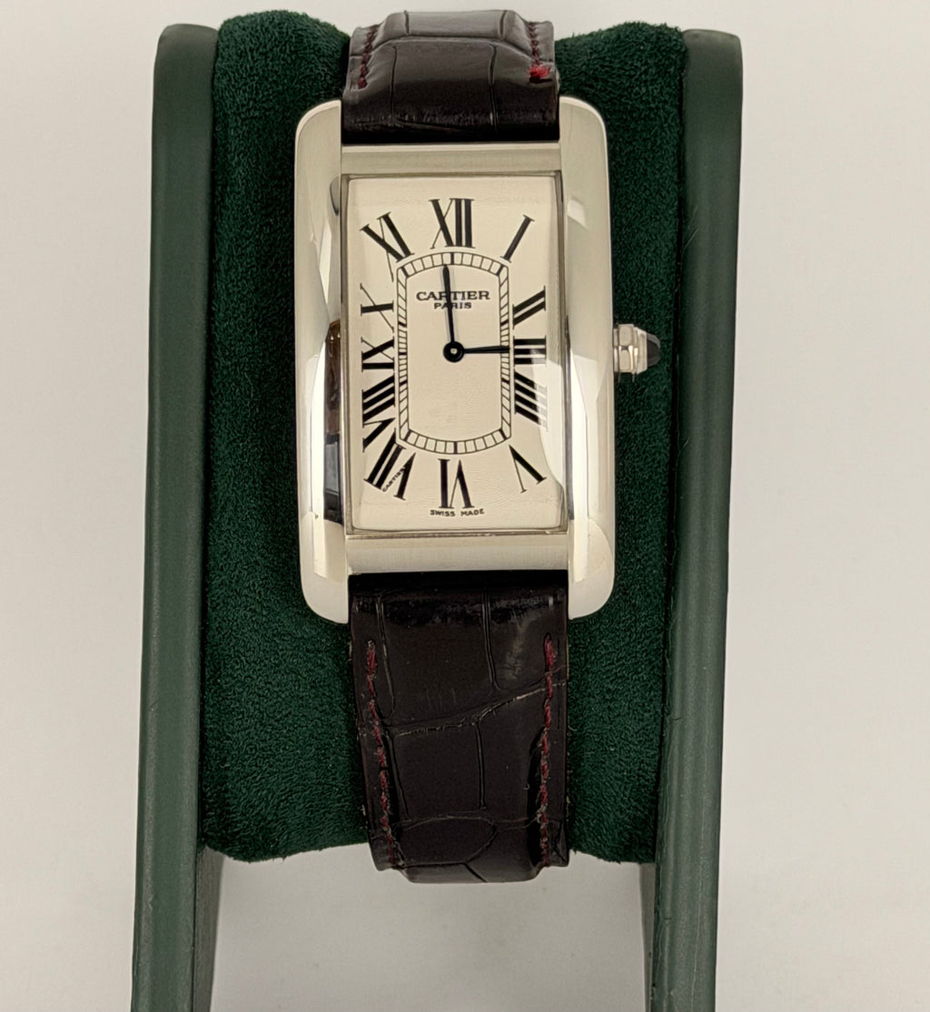 Cartier Tank Américaine, Platin