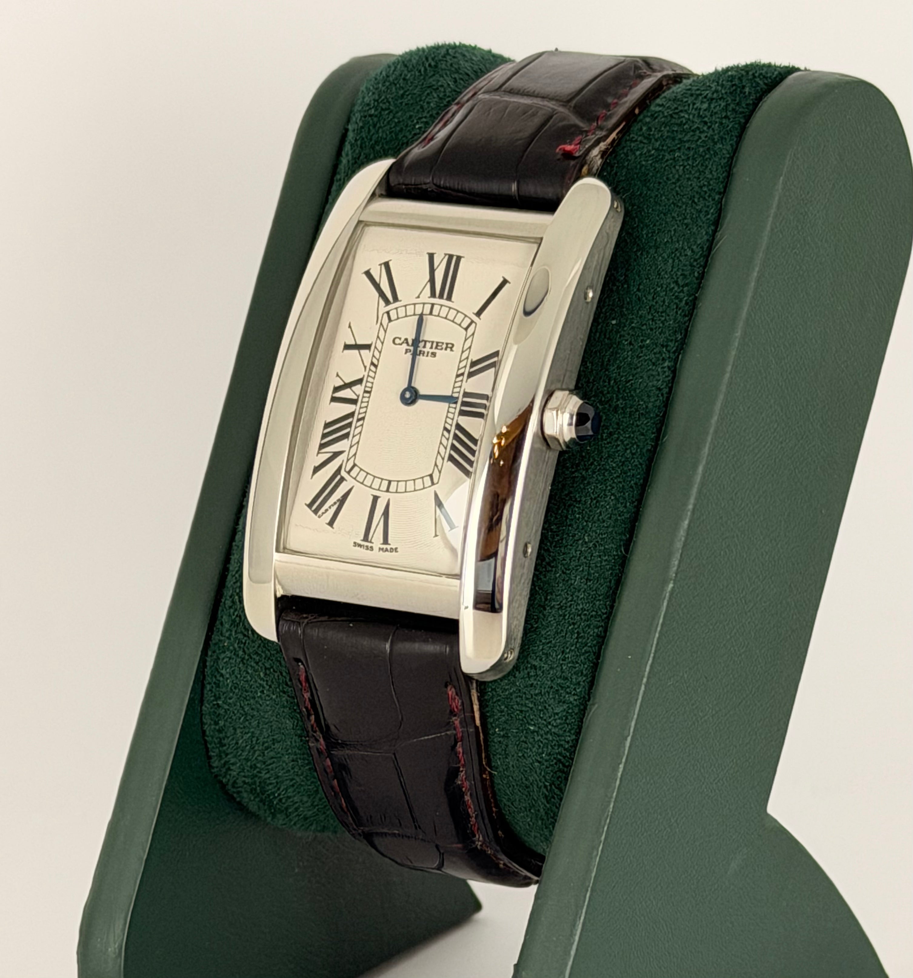 Cartier Tank Américaine, Platin