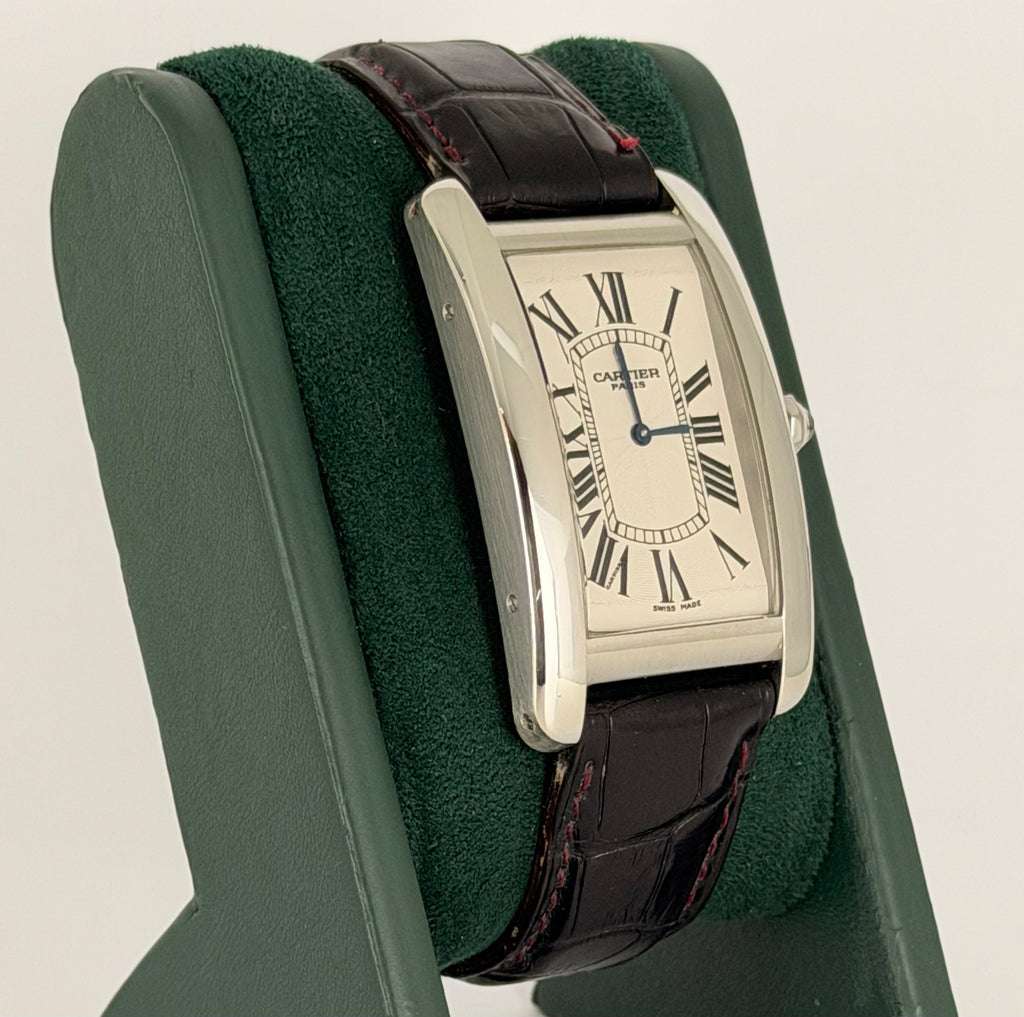 Cartier Tank Américaine, Platin