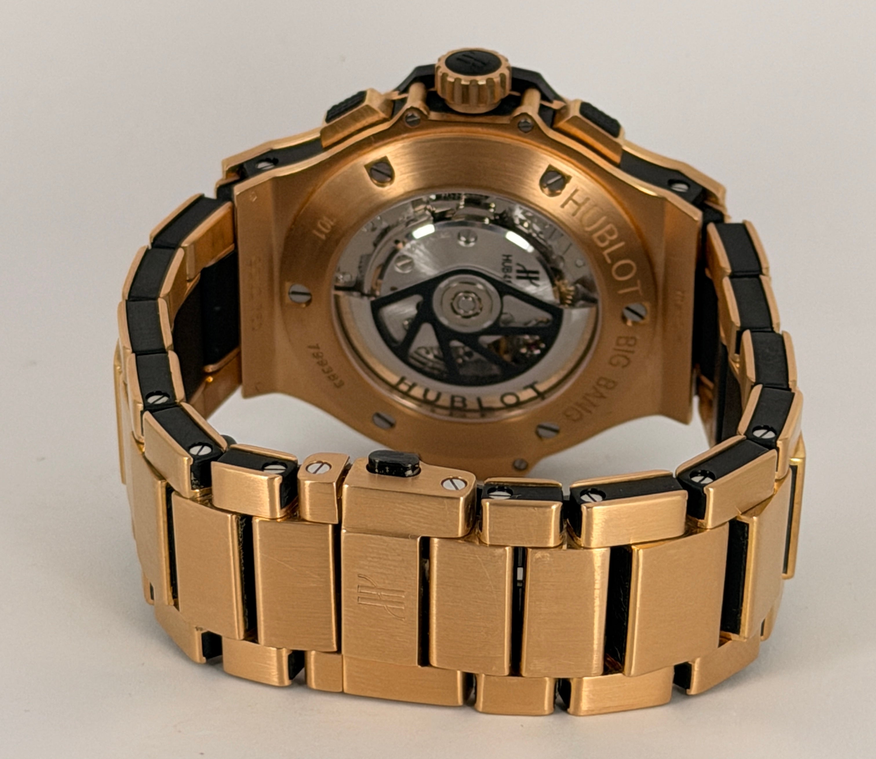 Hublot Big Bang 44 mm 301.PX.1180.PX Automatik 2013 Roségold, sehr guter Zustand
