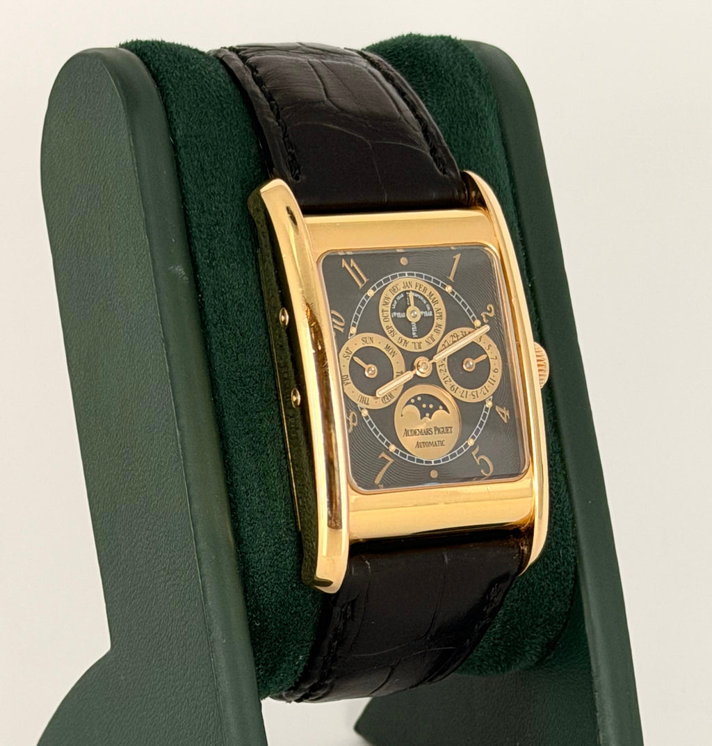 Audemars Piguet Edward Piguet Perpetual Calendar mit AP-Box und Archivalpapieren, makelloser Zustand (unpoliert)