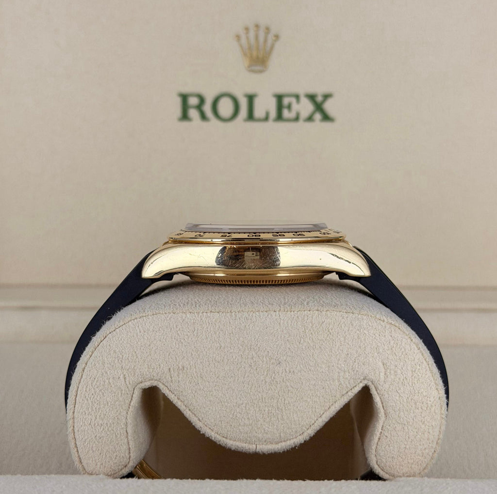 Rolex Daytona Zenith mit Servicekarte und Rolex Kautschukarmband