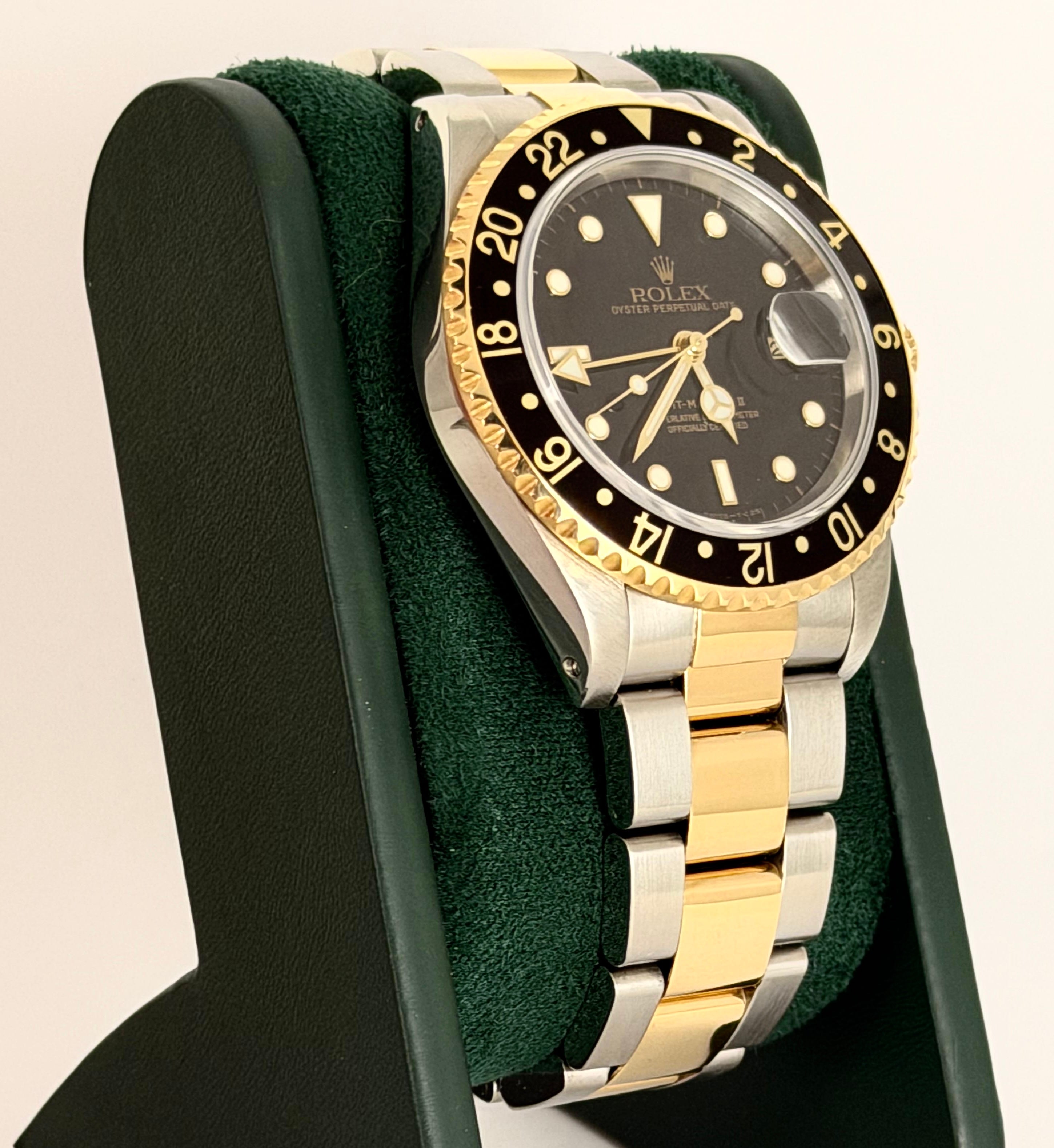 Rolex GMT-Master II mit Box und Papieren, sehr guter Zustand