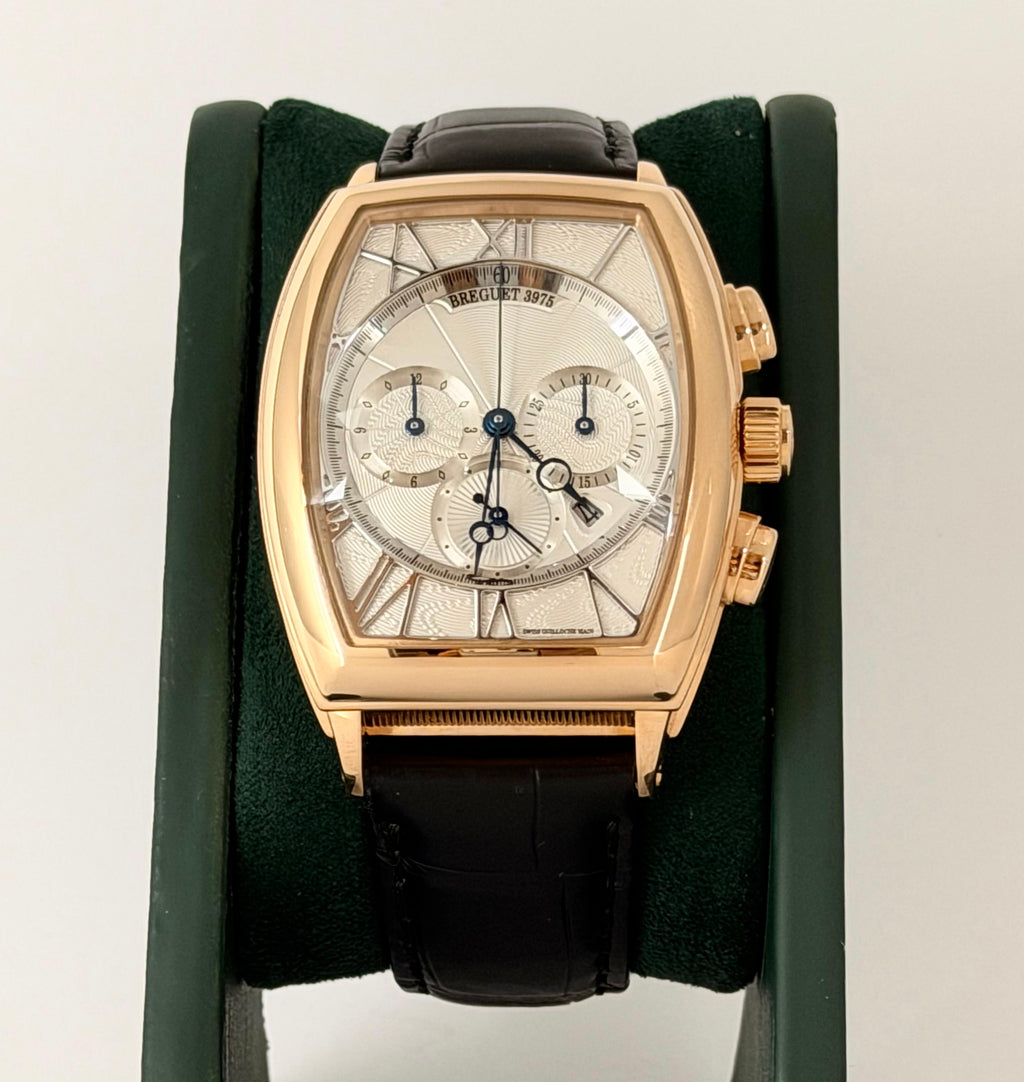 Breguet Heritage Chronograph Rose Gold 18k mit box und papieren 2018Bj