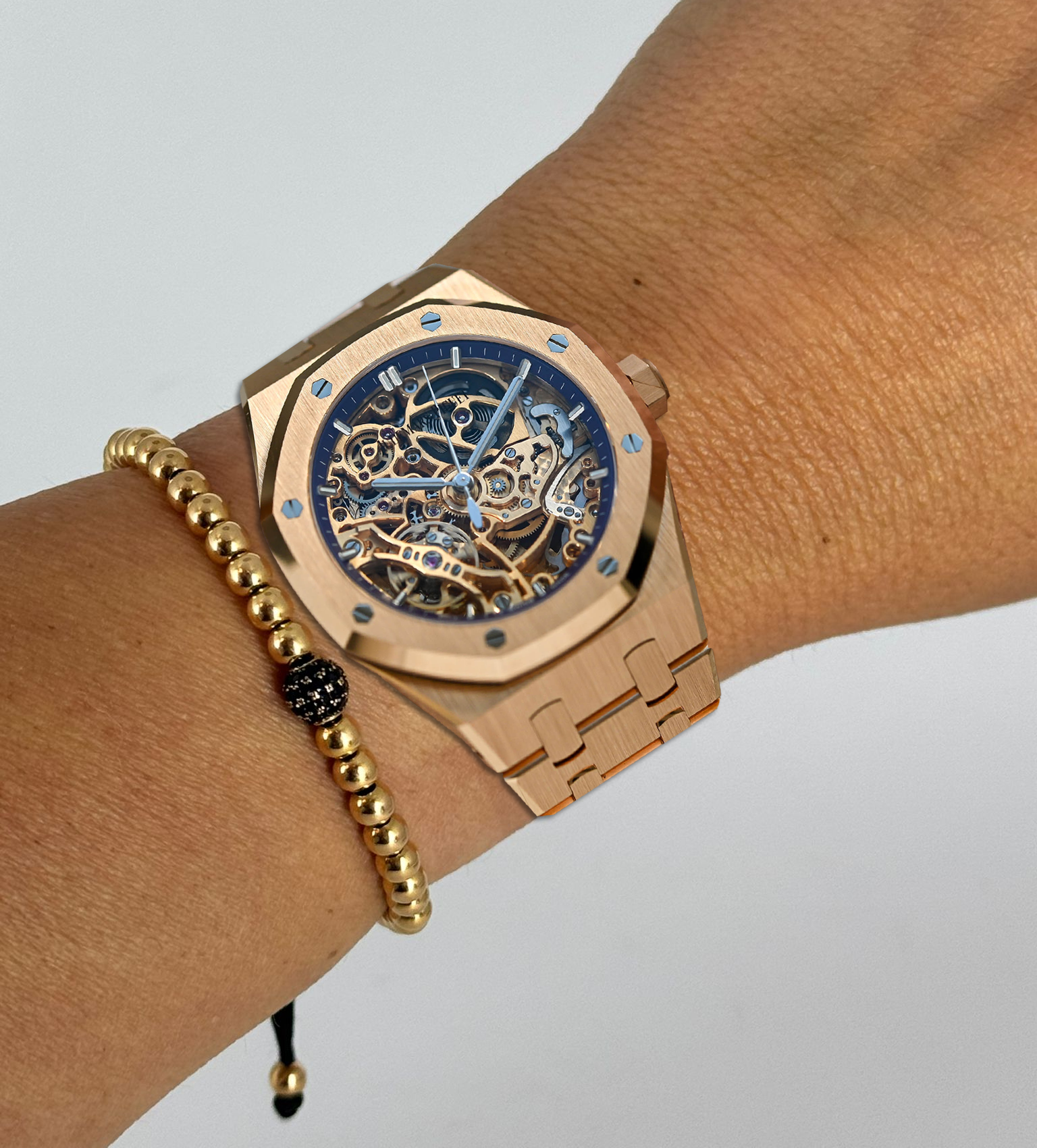 Royal Oak Double Balance Wheel Openworked Roségold