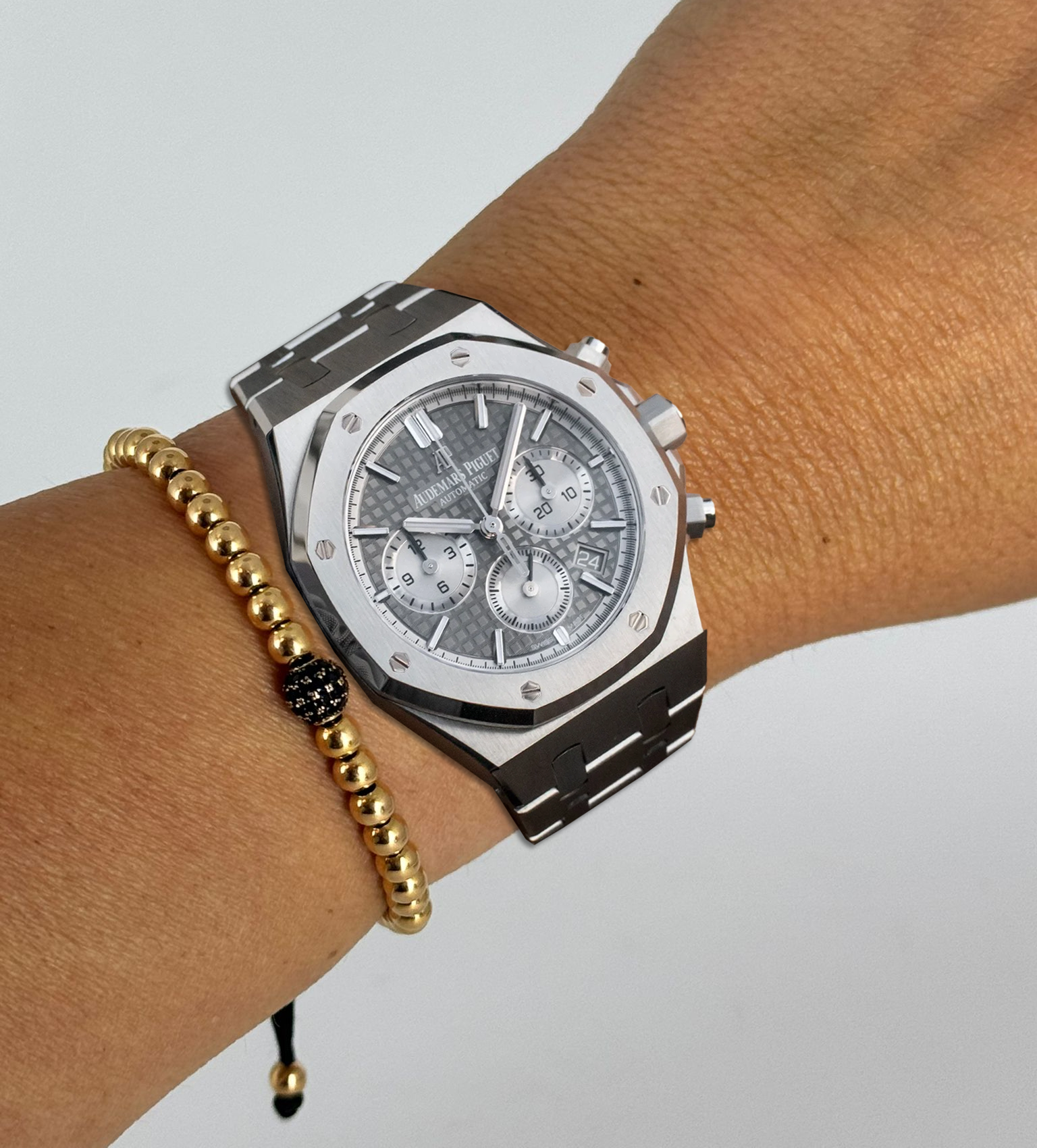 Royal Oak 39 mm Automatik Chronograph mit grauem Zifferblatt