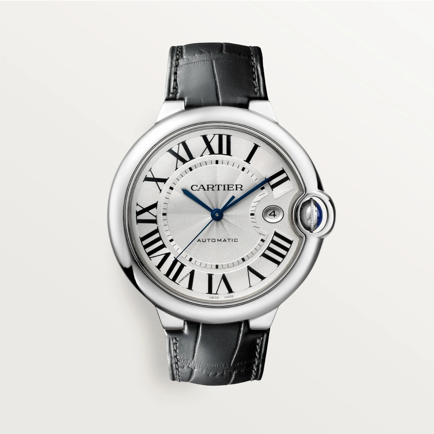 Ballon Bleu de Cartier 42 mm Stahl Automatik-Uhr