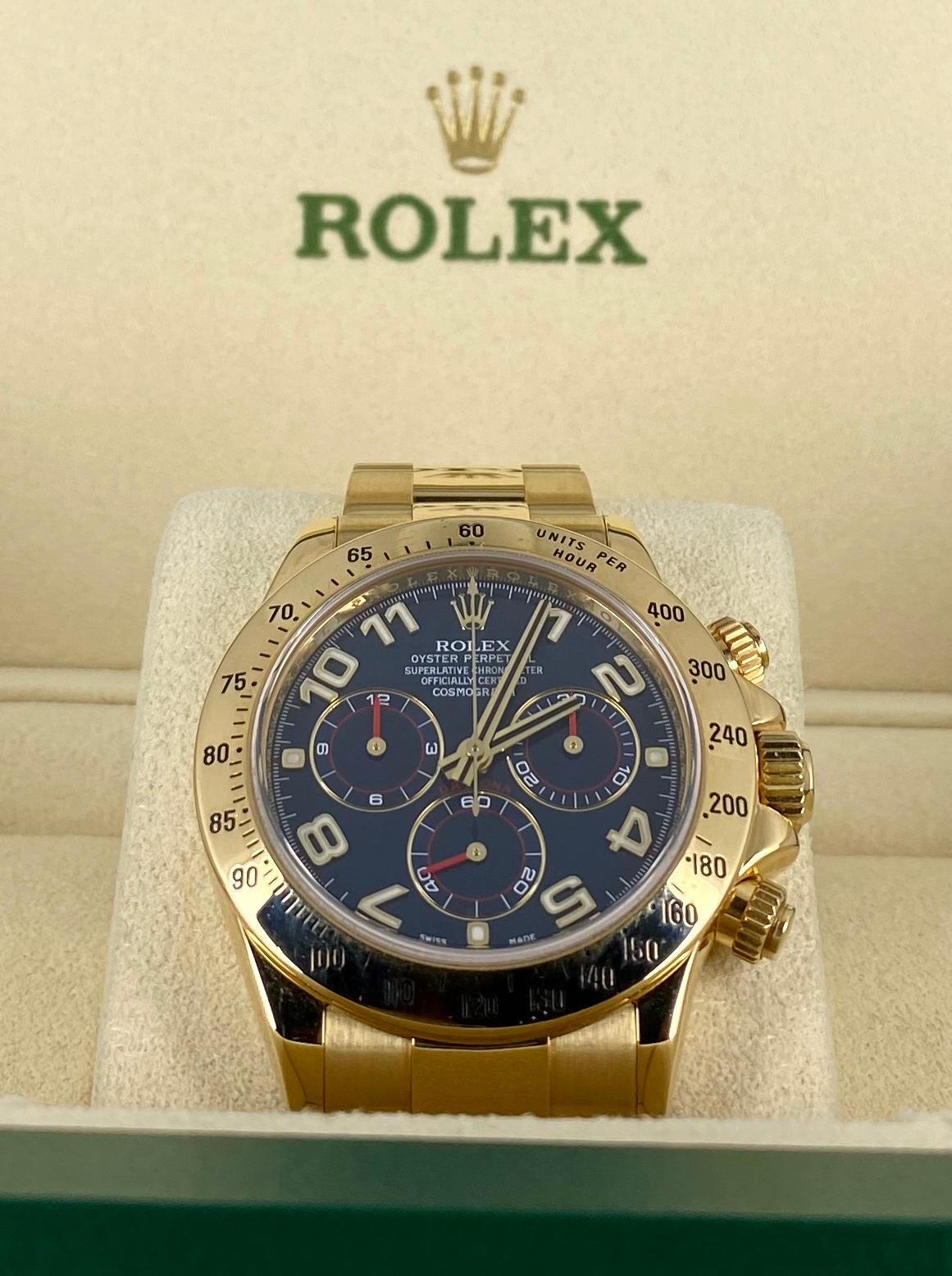 Rolex Cosmograph Daytona, mit Box und Papieren