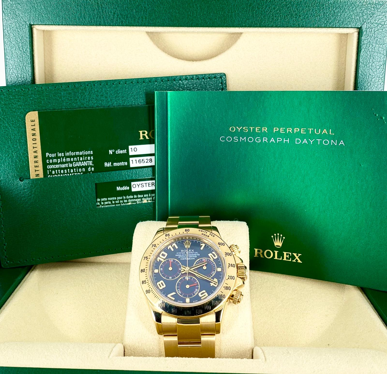 Rolex Cosmograph Daytona, mit Box und Papieren